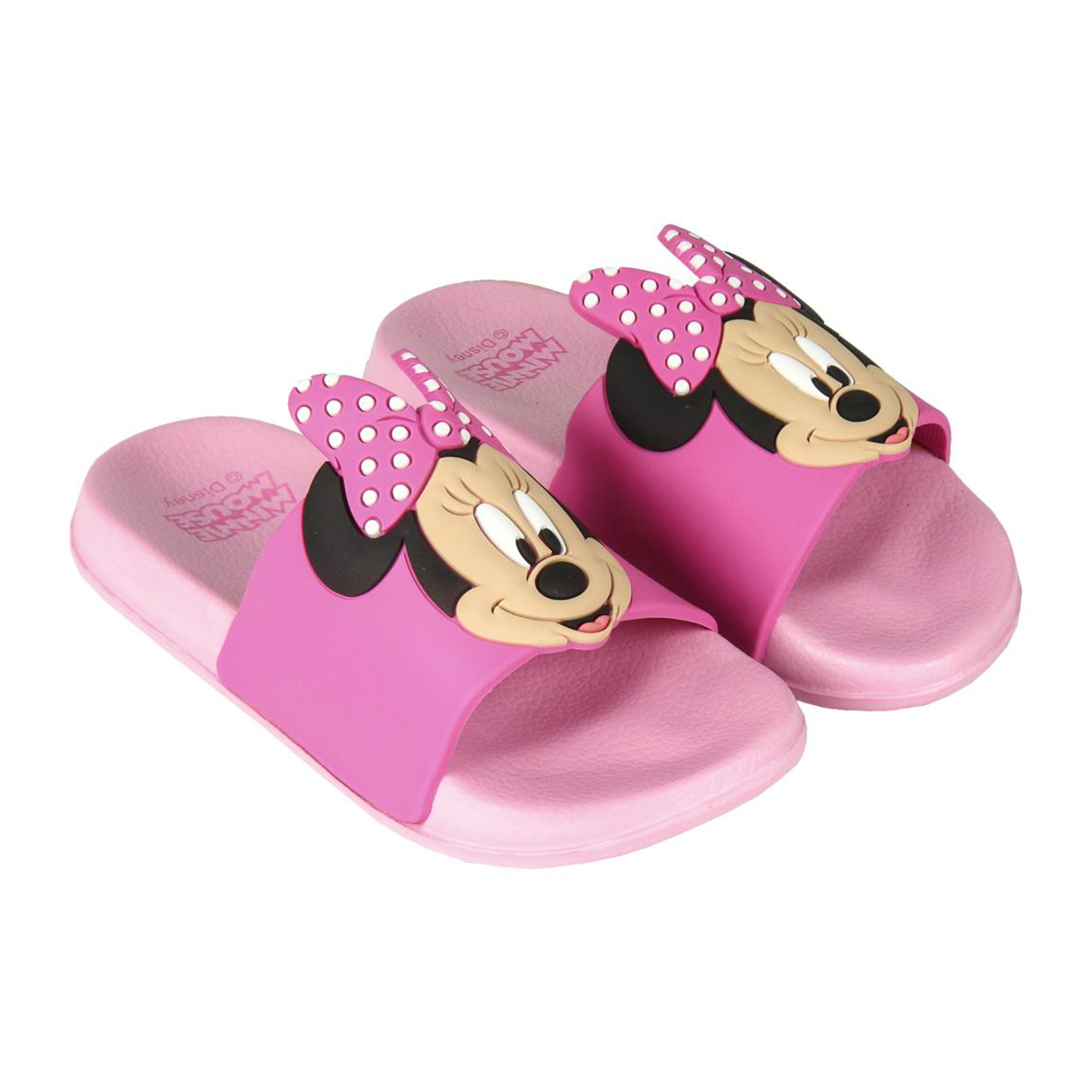 Disney - Tongs Minnie rose pour enfants - T029 - flash vidéo