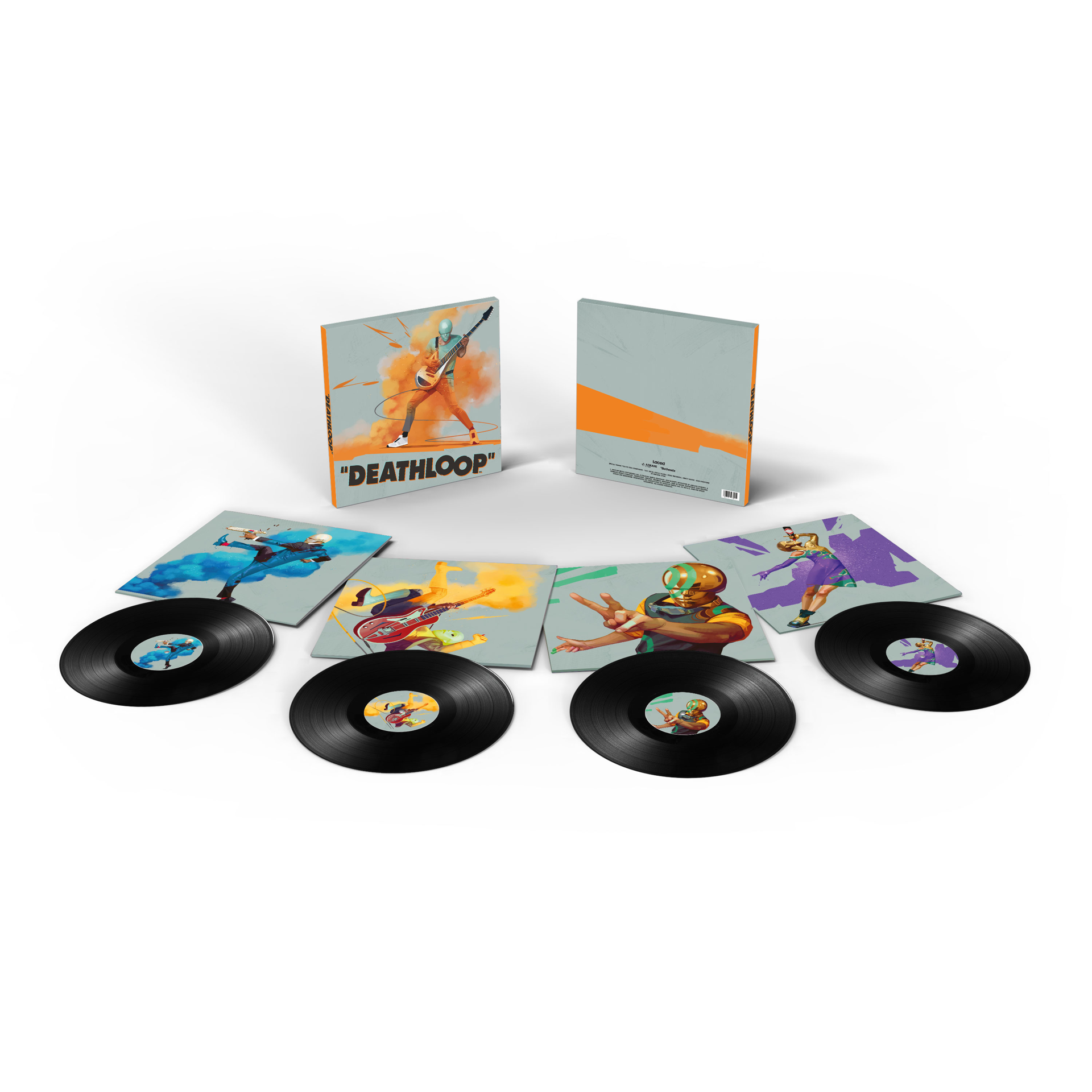 Deathloop Original Soundtrack - 4-LP Black - flash vidéo