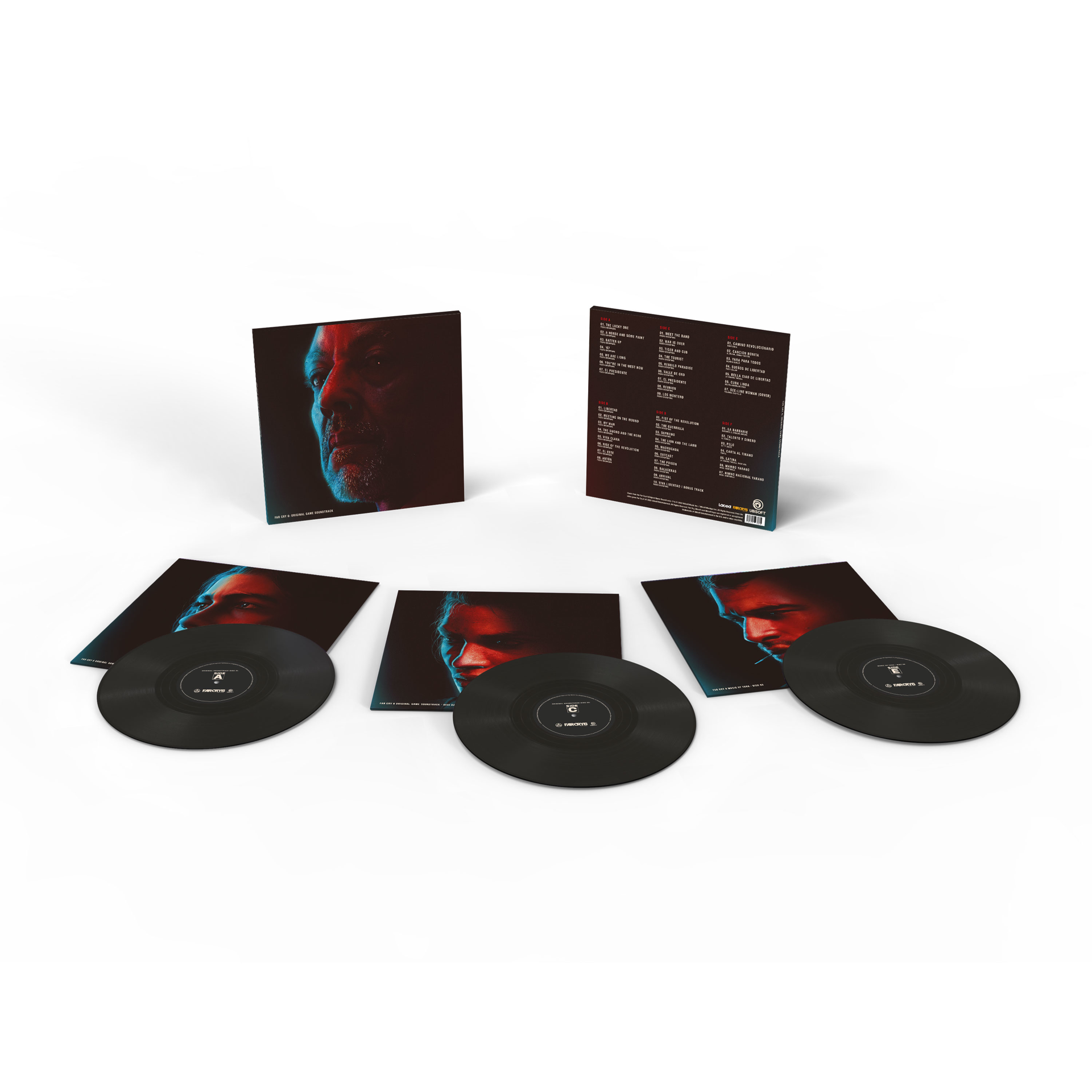 Far Cry 6 Original Game Soundtrack - 3-LP Black - flash vidéo