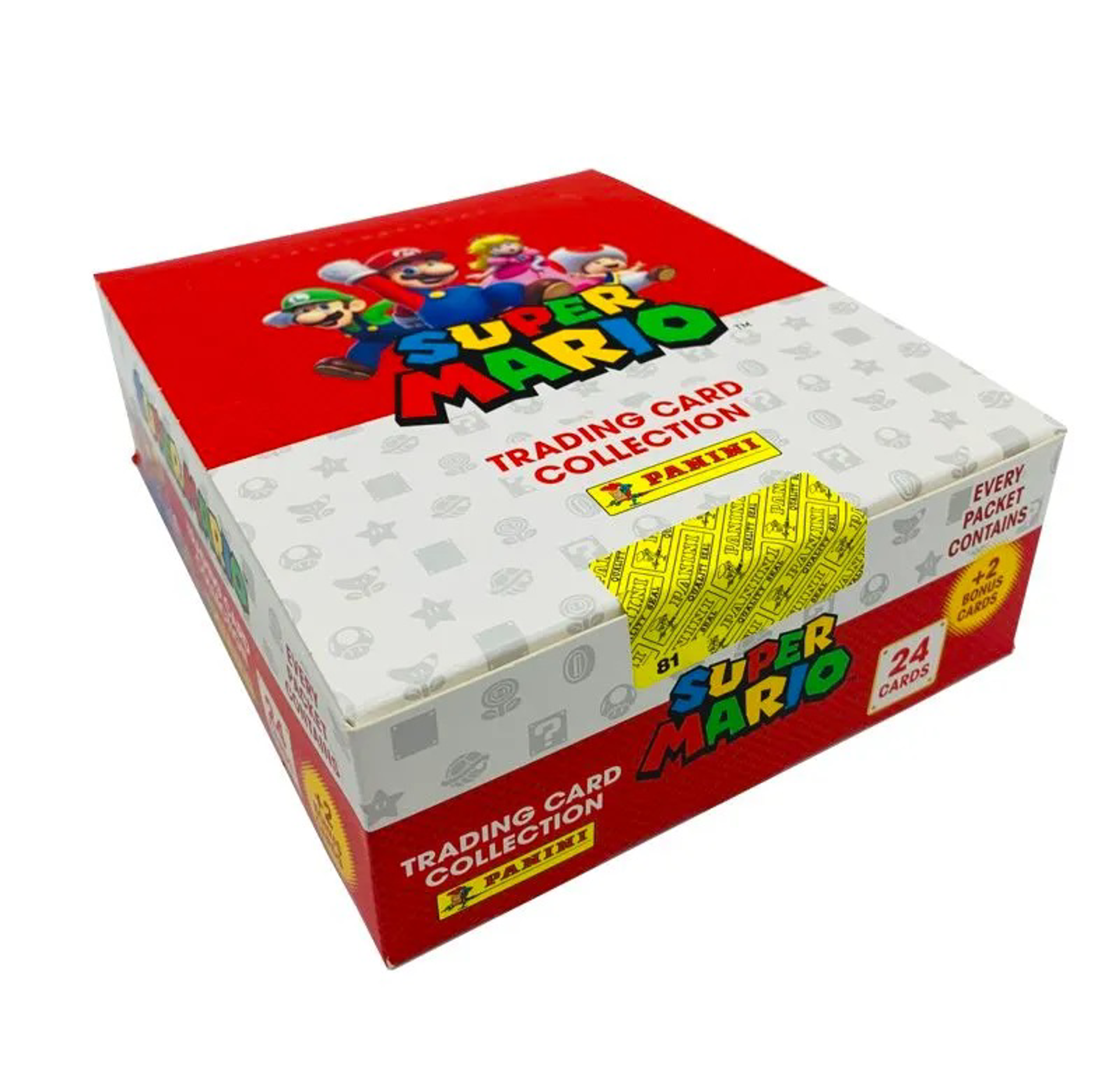 Panini - Fat Pack de 24 Stickers Super Mario Trading Card Collection - flash vidéo