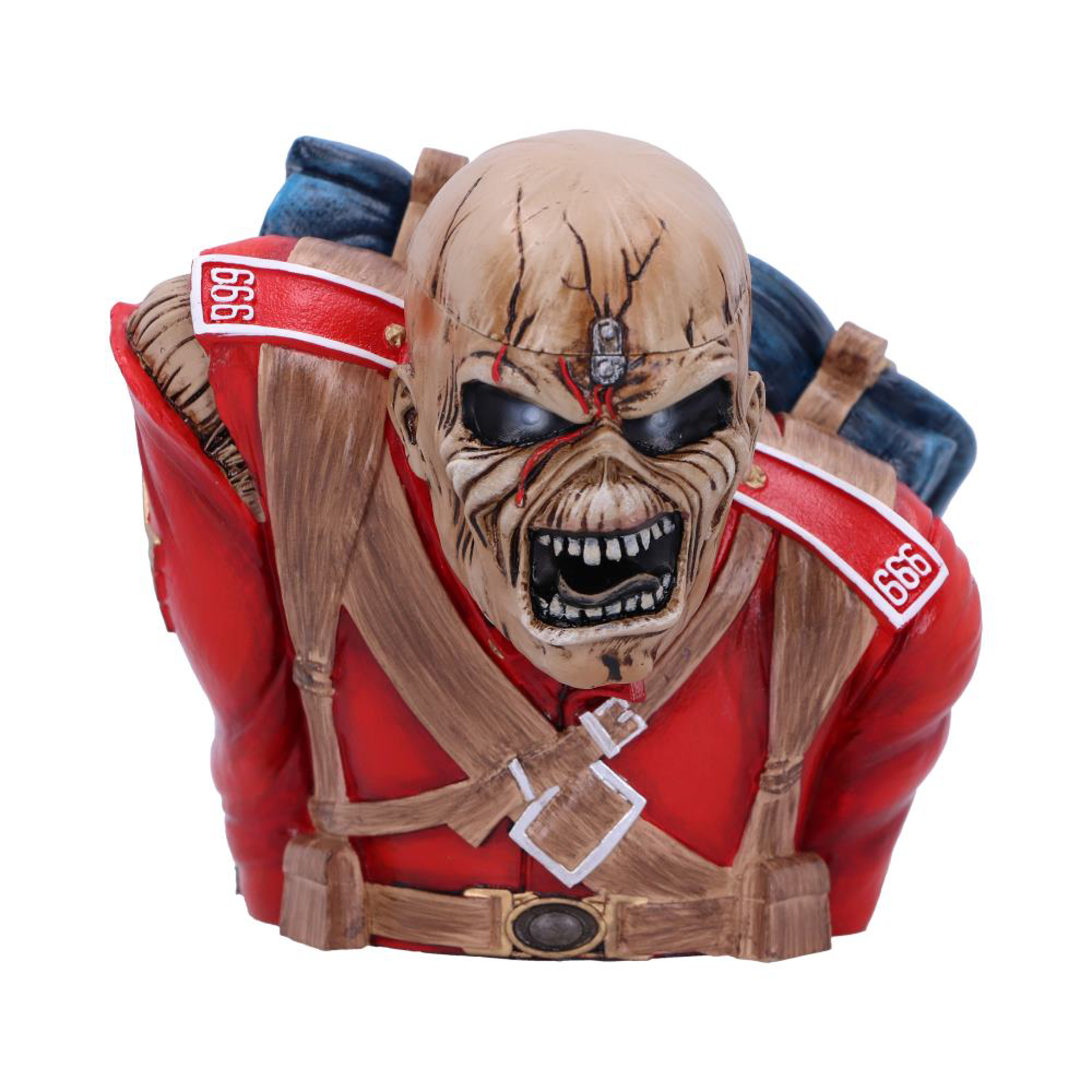 Iron Maiden - Coffret Buste The Trooper 12cm - flash vidéo