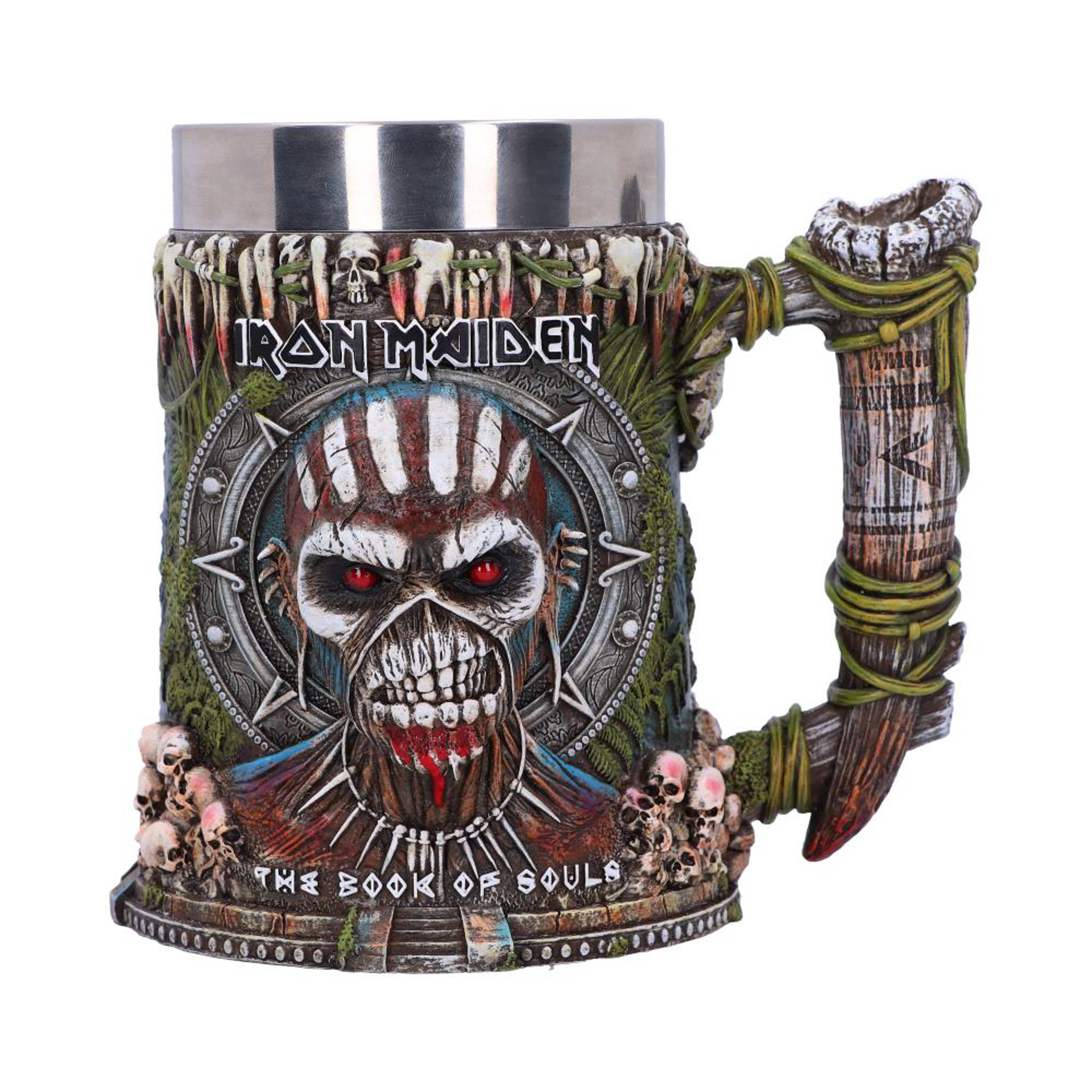 Iron Maiden - Chope Livre des âmes 17,5 cm - flash vidéo