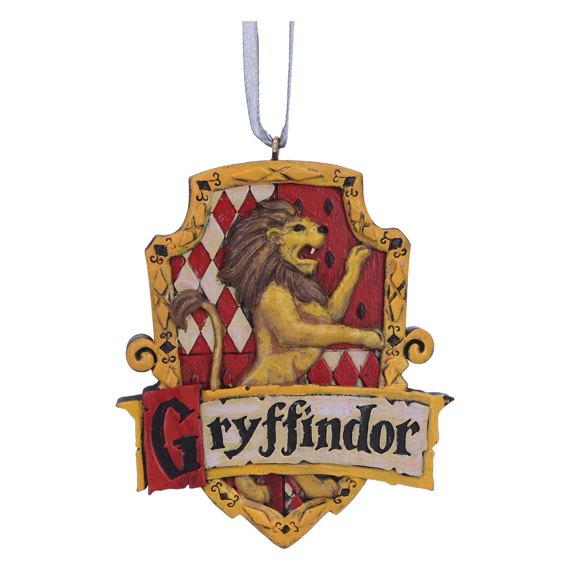 Harry Potter - Ornement à Suspendre écusson de Gryffondor 8cm - flash vidéo