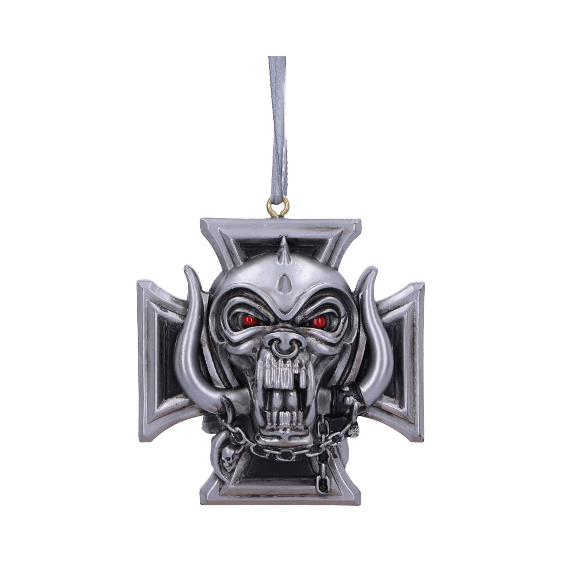 Motorhead - Warpig Croix Ornement Suspendu 6cm - flash vidéo