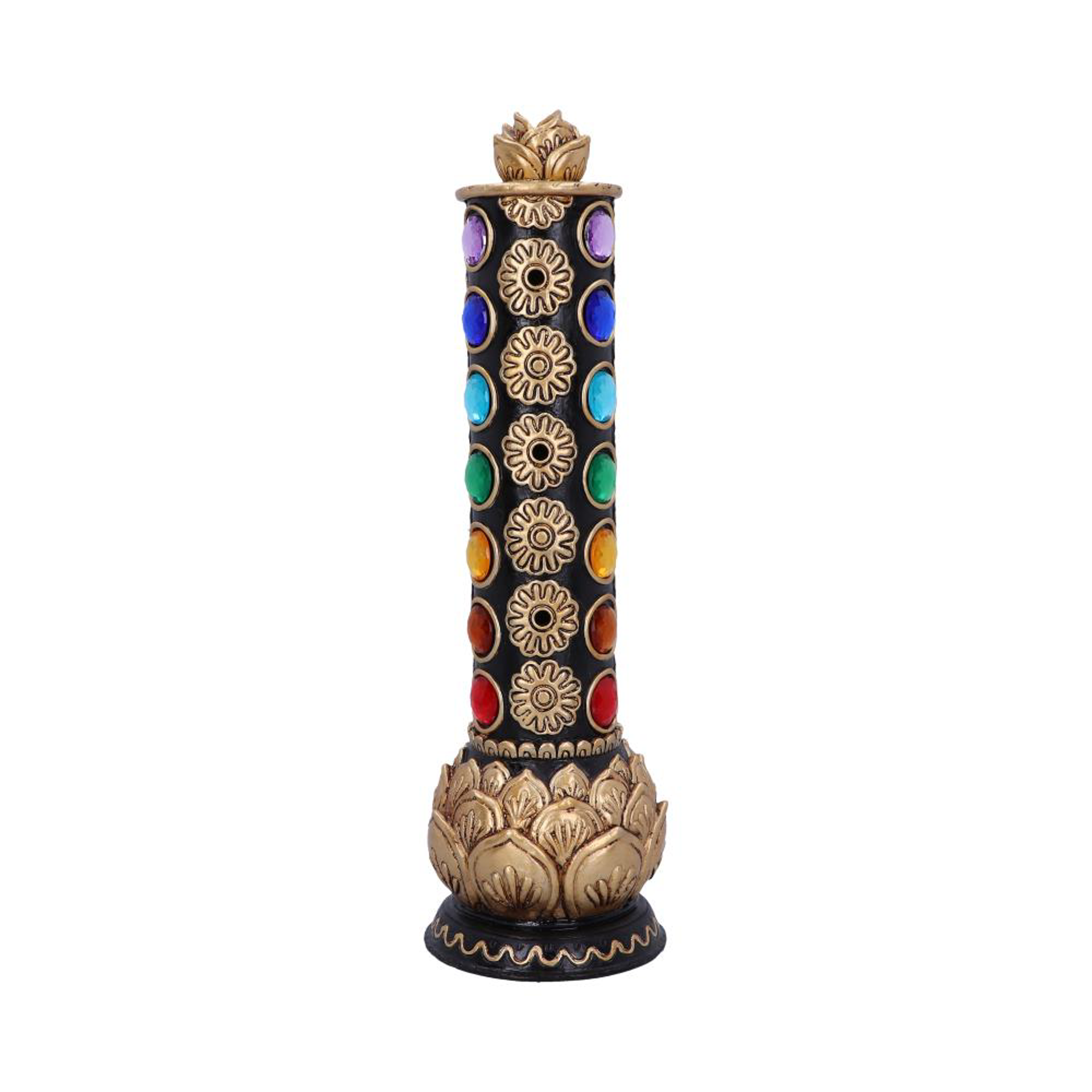 Brûleur d'Encens "Chakra Totem" 31cm - flash vidéo