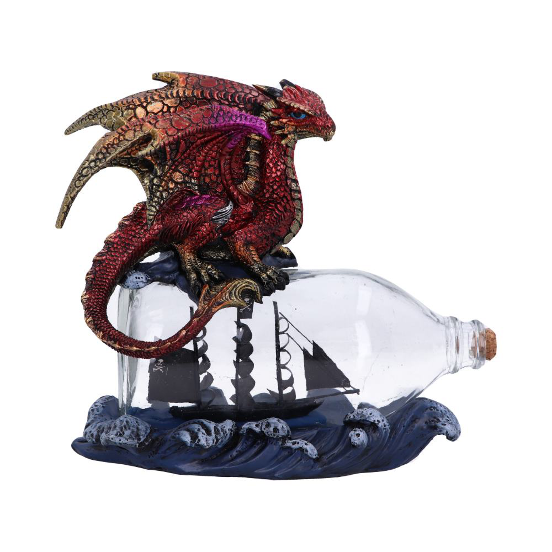 Le Voyage du Dragon de Rubis Figurine 21.5cm - flash vidéo