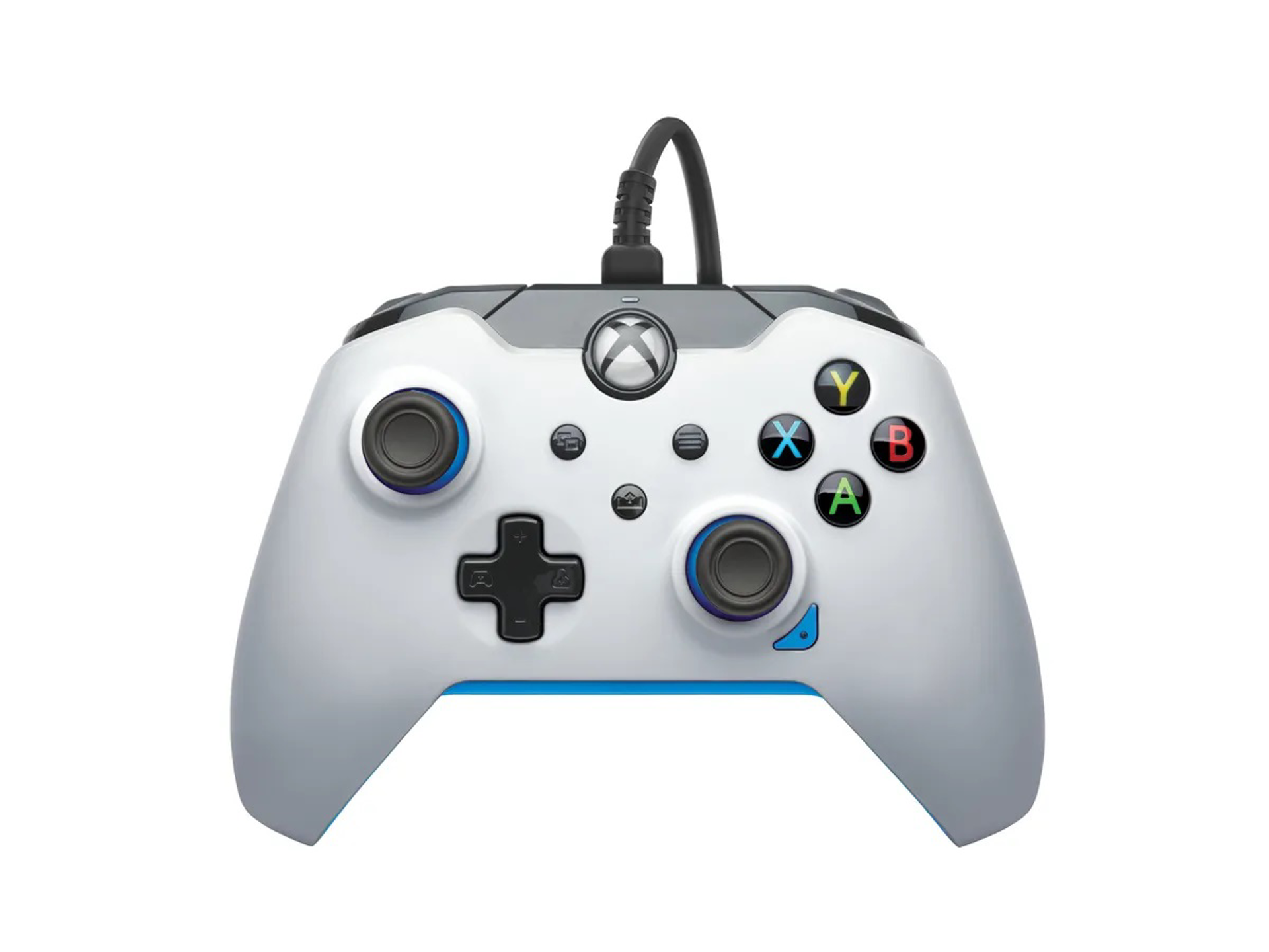 PDP - Manette de jeu filaire Ion White pour Xbox Series X|S, Xbox One et Windows 10 - flash vidéo