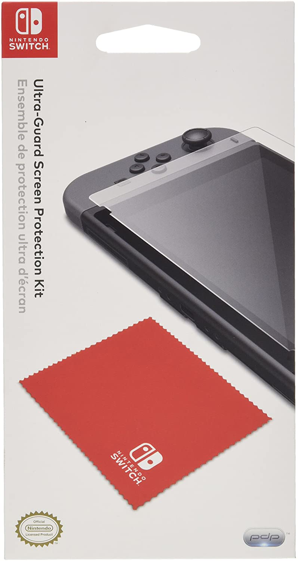 PDP - Kit de protection d'écran Ultra-Guard pour Nintendo Switch - flash vidéo