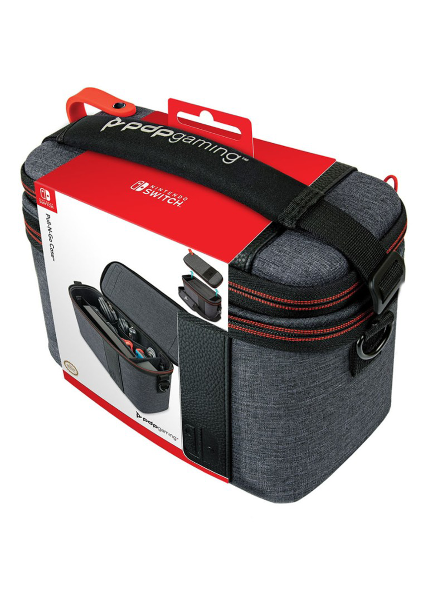 PDP - Sacoche Pull-N-Go édition élite pour Nintendo Switch, Switch Lite & Switch OLED - flash vidéo