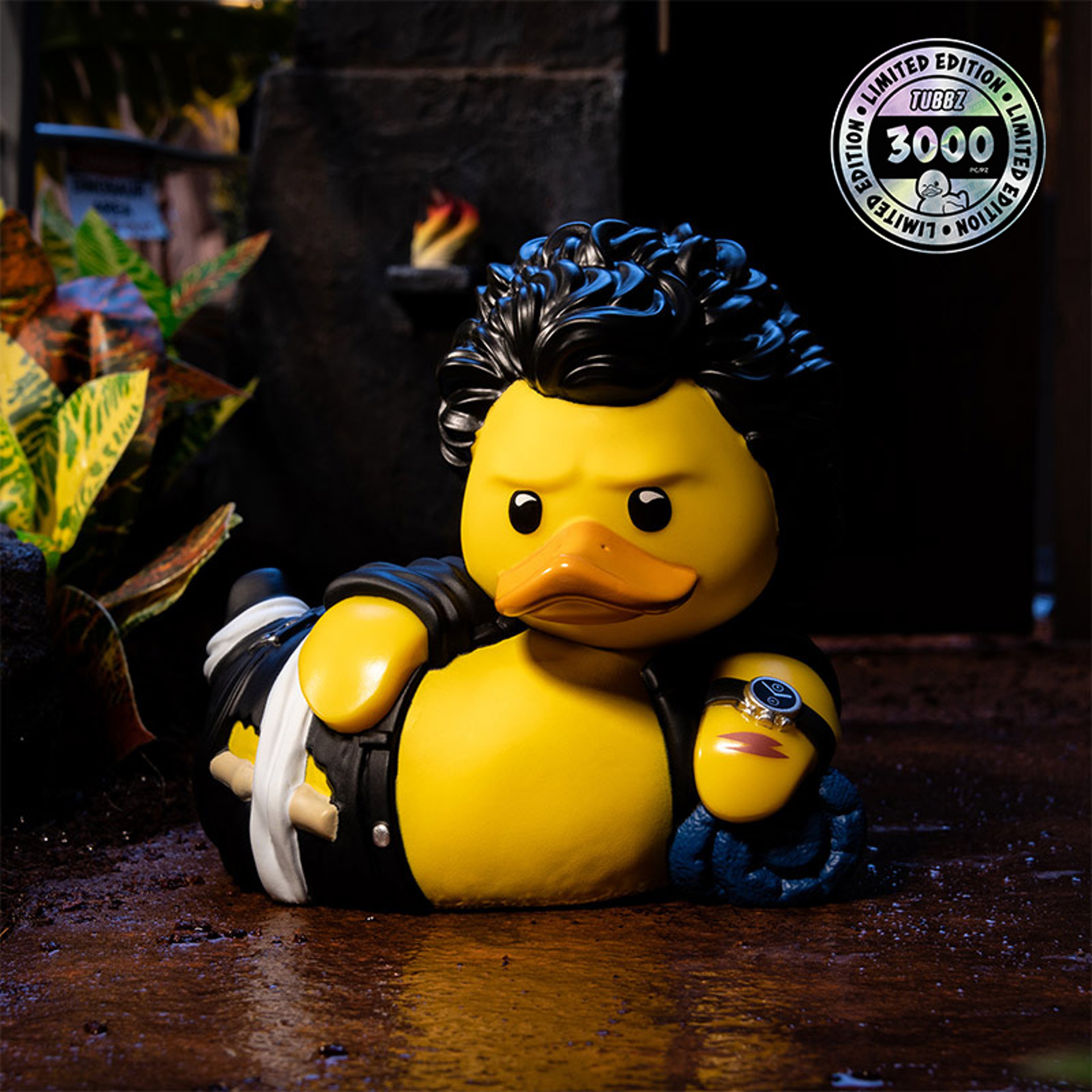 Jurassic Park - Canard de bain à collectionner TUBBZ Ian Malcom - flash vidéo