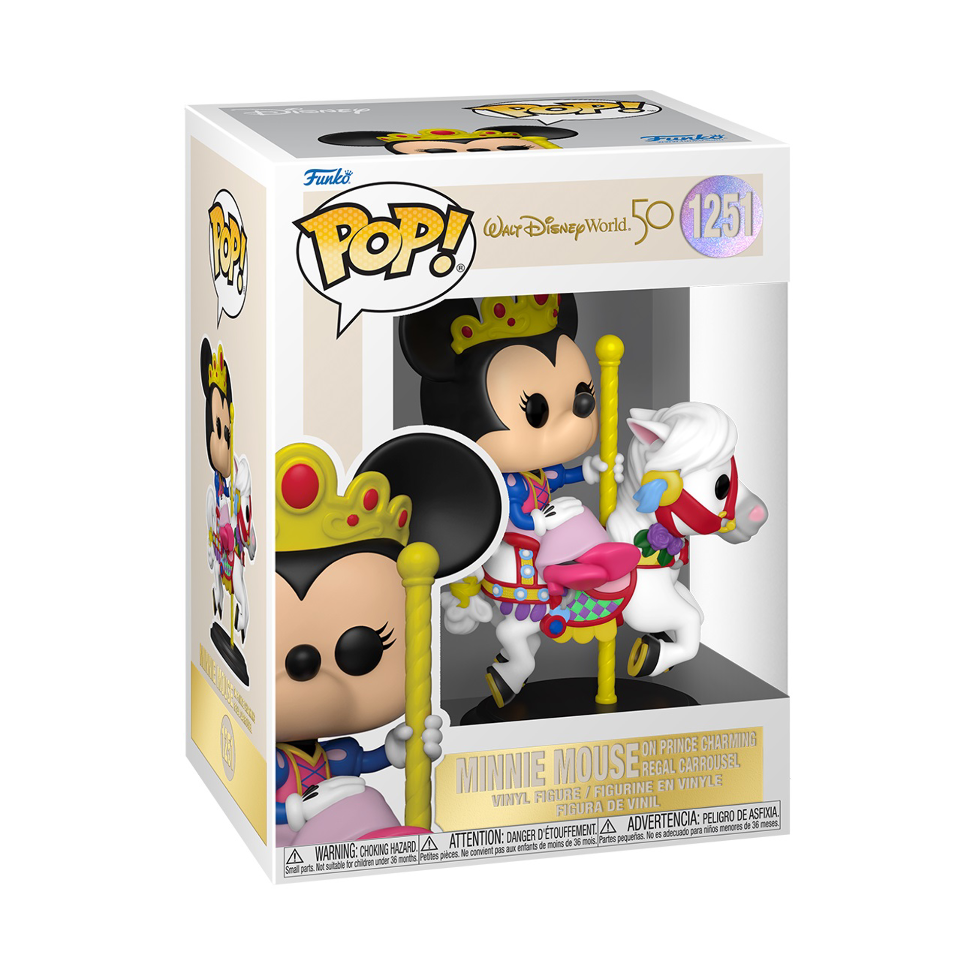 Funko Pop! Disney: Walt Disney World 50th Anniversary - Minnie Carrousel ENG Merchandising - flash vidéo