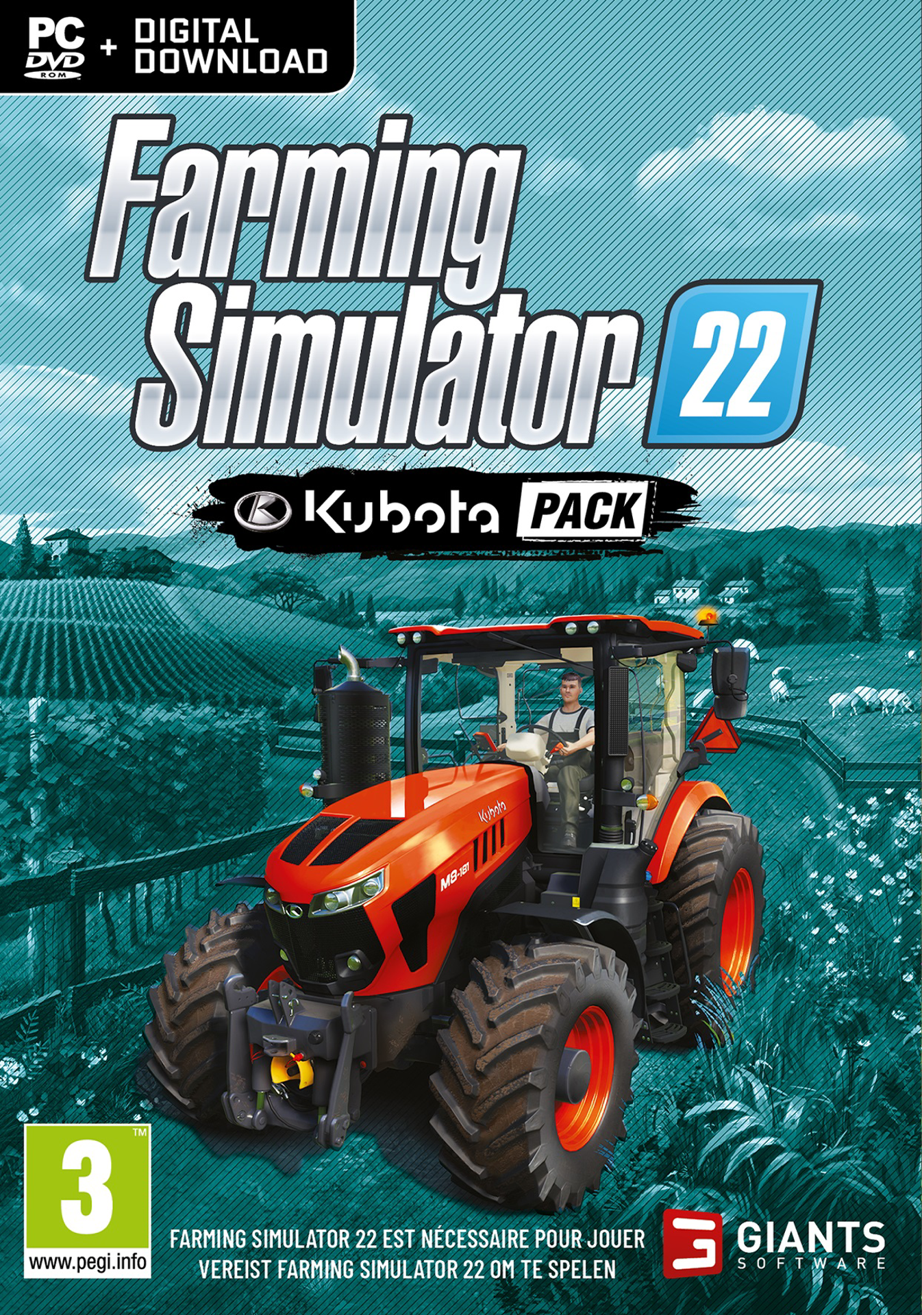 Farming Simulator 22 - KUBOTA Expansion Pack - flash vidéo