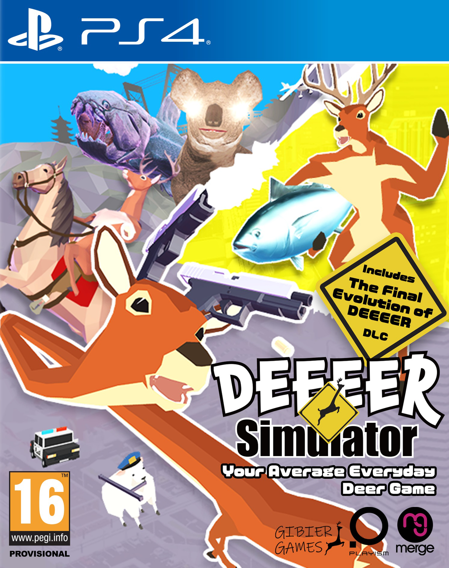 DEEEER Simulator: Your Average Everyday Deer Game - flash vidéo