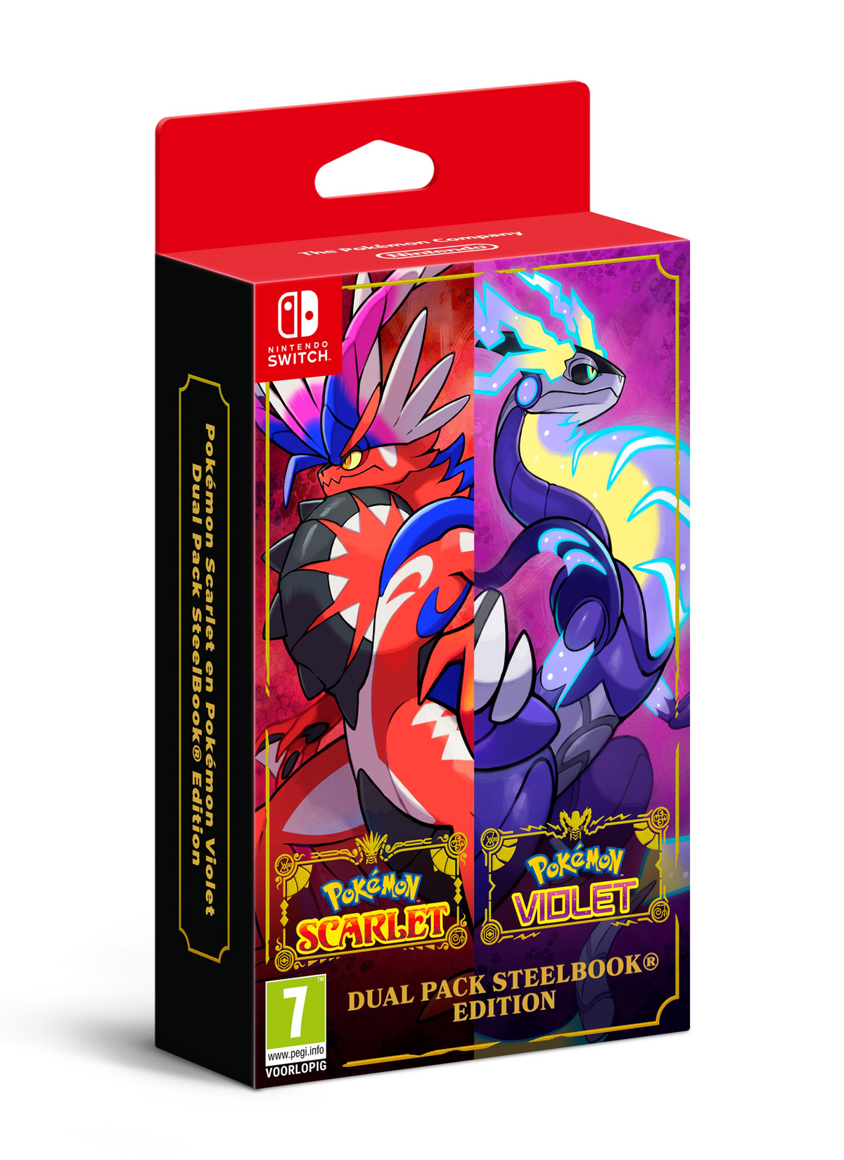 Pokémon Écarlate et Pokémon Violet Édition SteelBook Double Pack