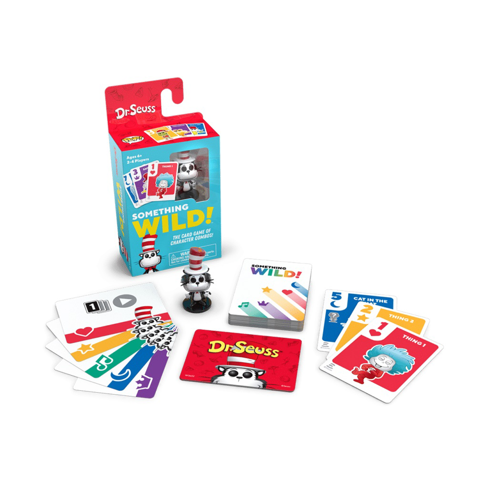 Funko Games Something Wild! Card Game: Dr. Seuss - Cat in the Hat - flash vidéo