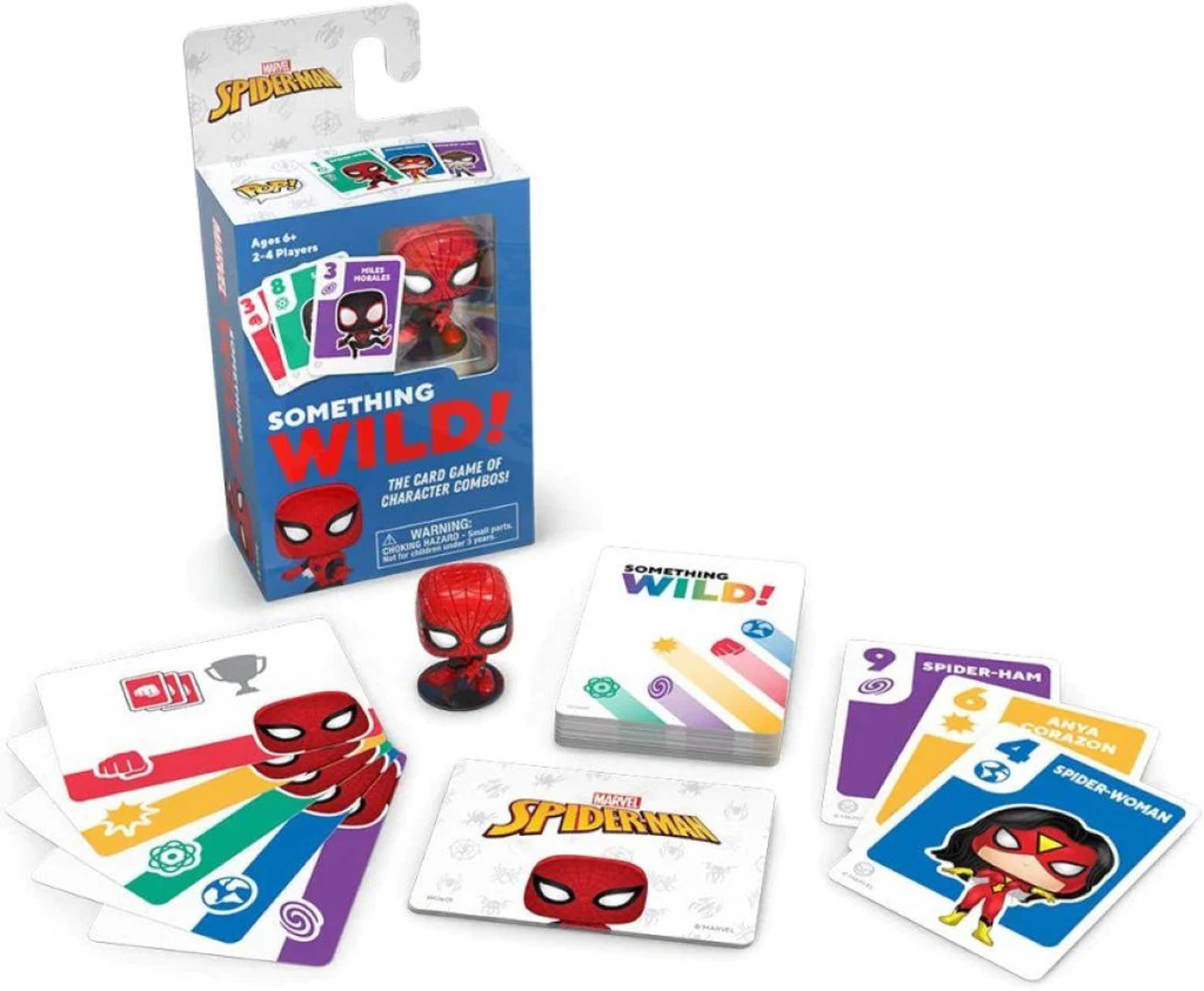 Funko Games Something Wild! Card Game: Marvel Spider-Man - Spider-Man - flash vidéo