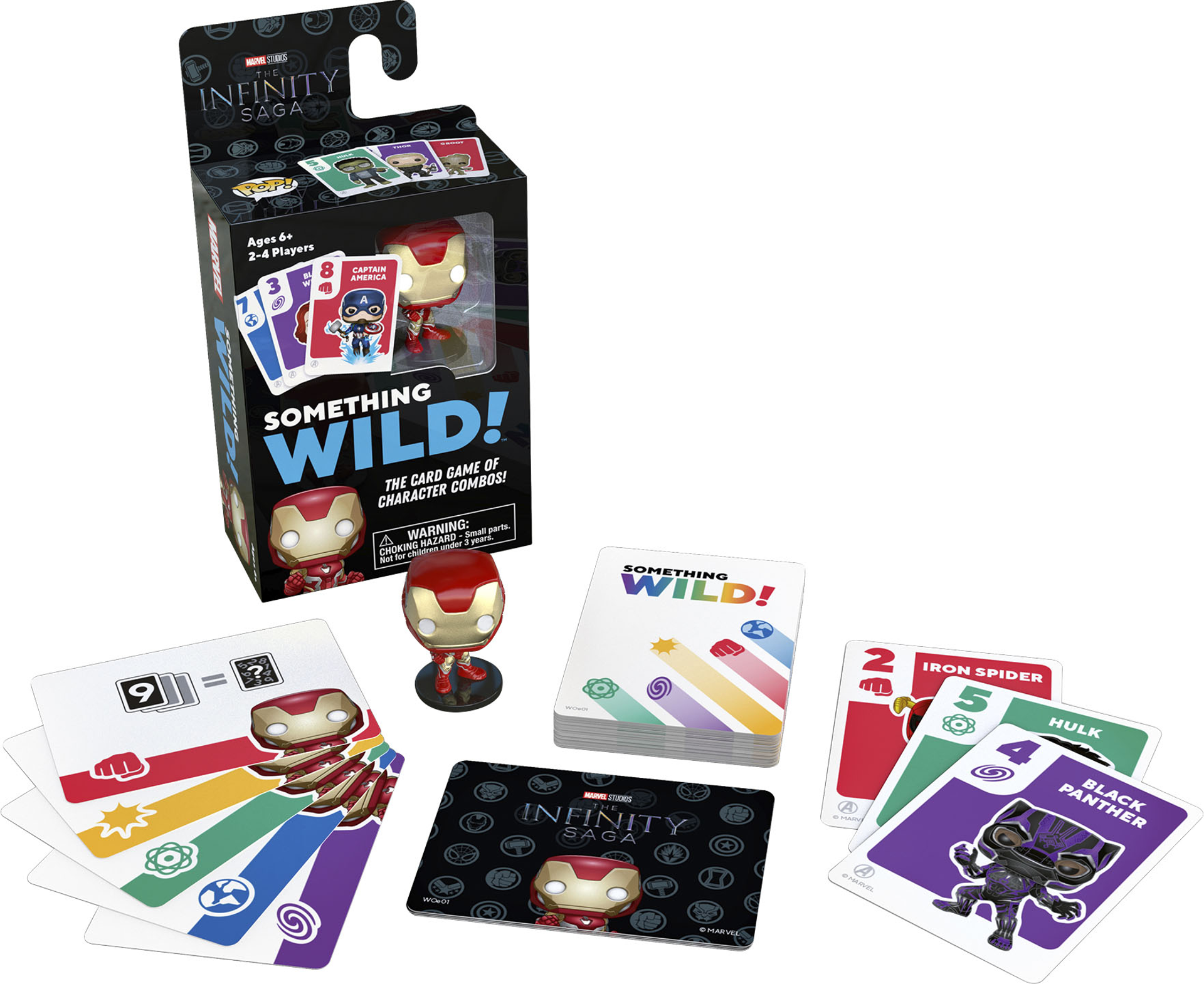 Funko Games Something Wild! Card Game: Marvel The Infinity Saga - Iron Man - flash vidéo