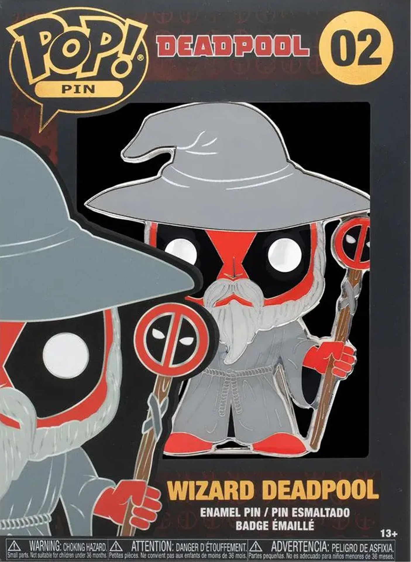 Funko Pop! Pin: Deadpool - Wizard Deadpool - flash vidéo
