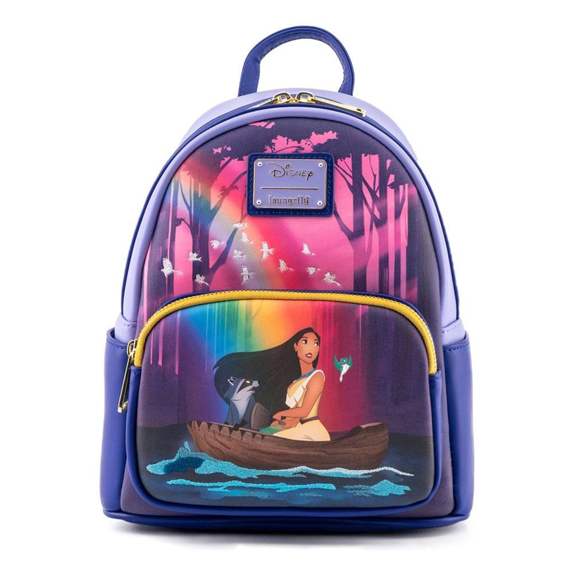 Loungefly: Disney Pocahontas - Just Around the River Bend Mini Backpack - flash vidéo