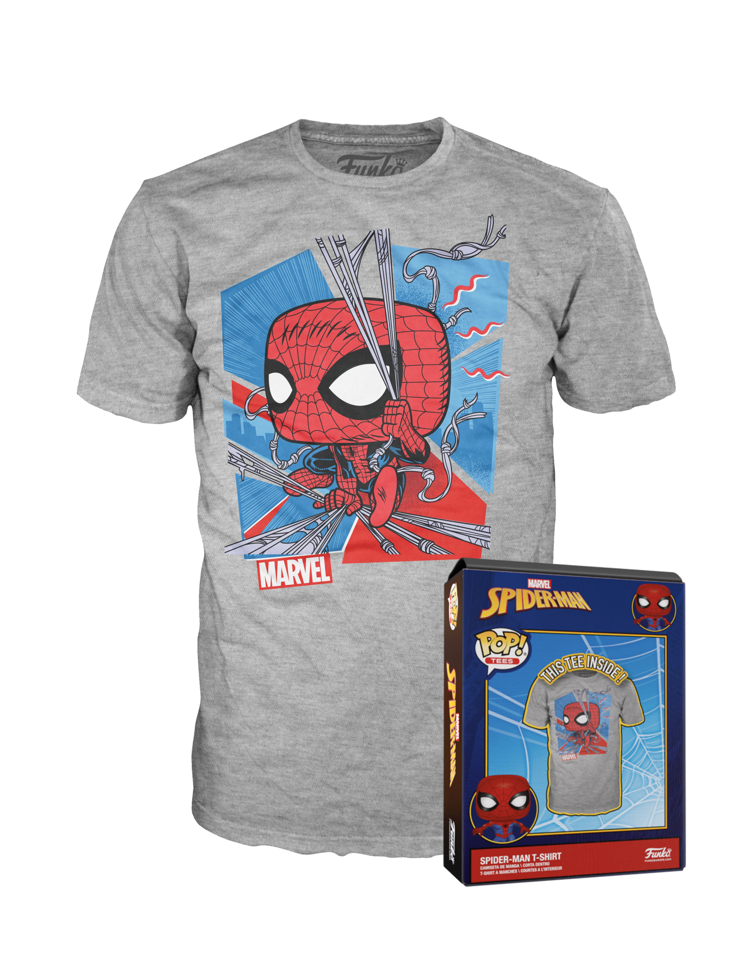 Funko Boxed Tee: Marvel - The Amazing Spider-Man - L - flash vidéo