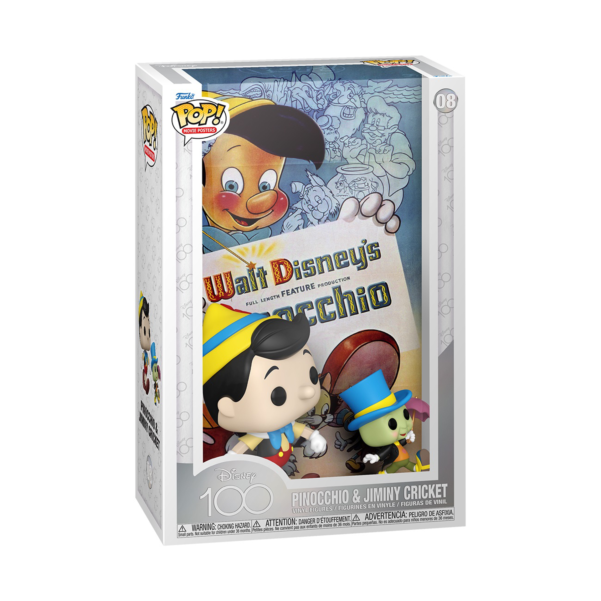Funko Pop! Movie Poster Deluxe: Disney - Pinocchio - flash vidéo