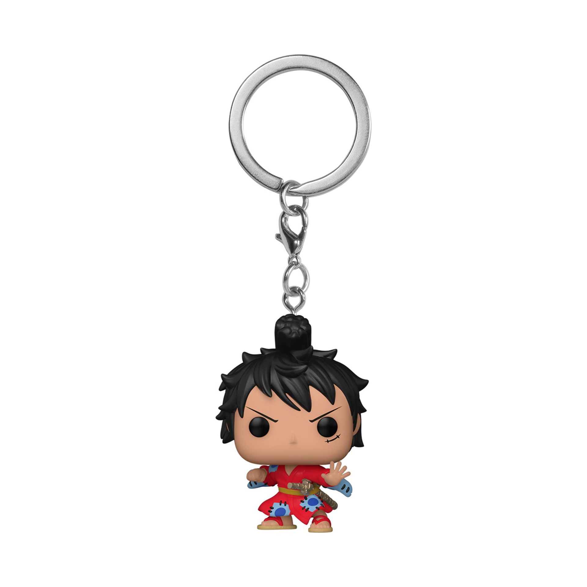 Funko Pocket Pop! Keychain: One Piece - Luffy in Kimono - flash vidéo
