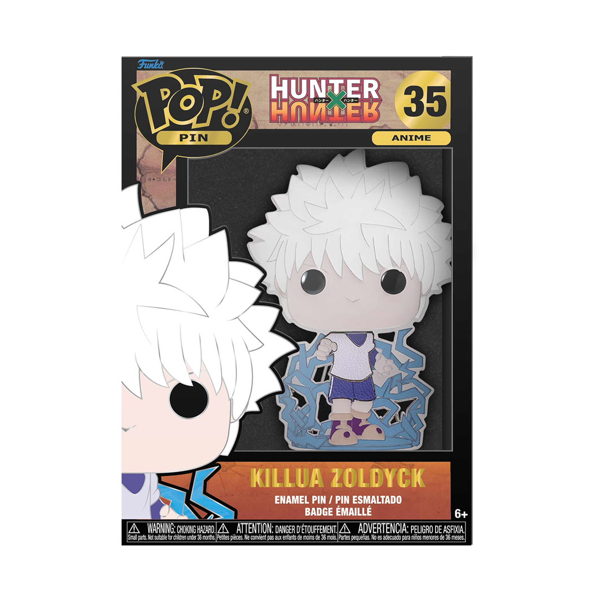 Funko Pop! Pin: Hunter x Hunter - Killua chase group - flash vidéo