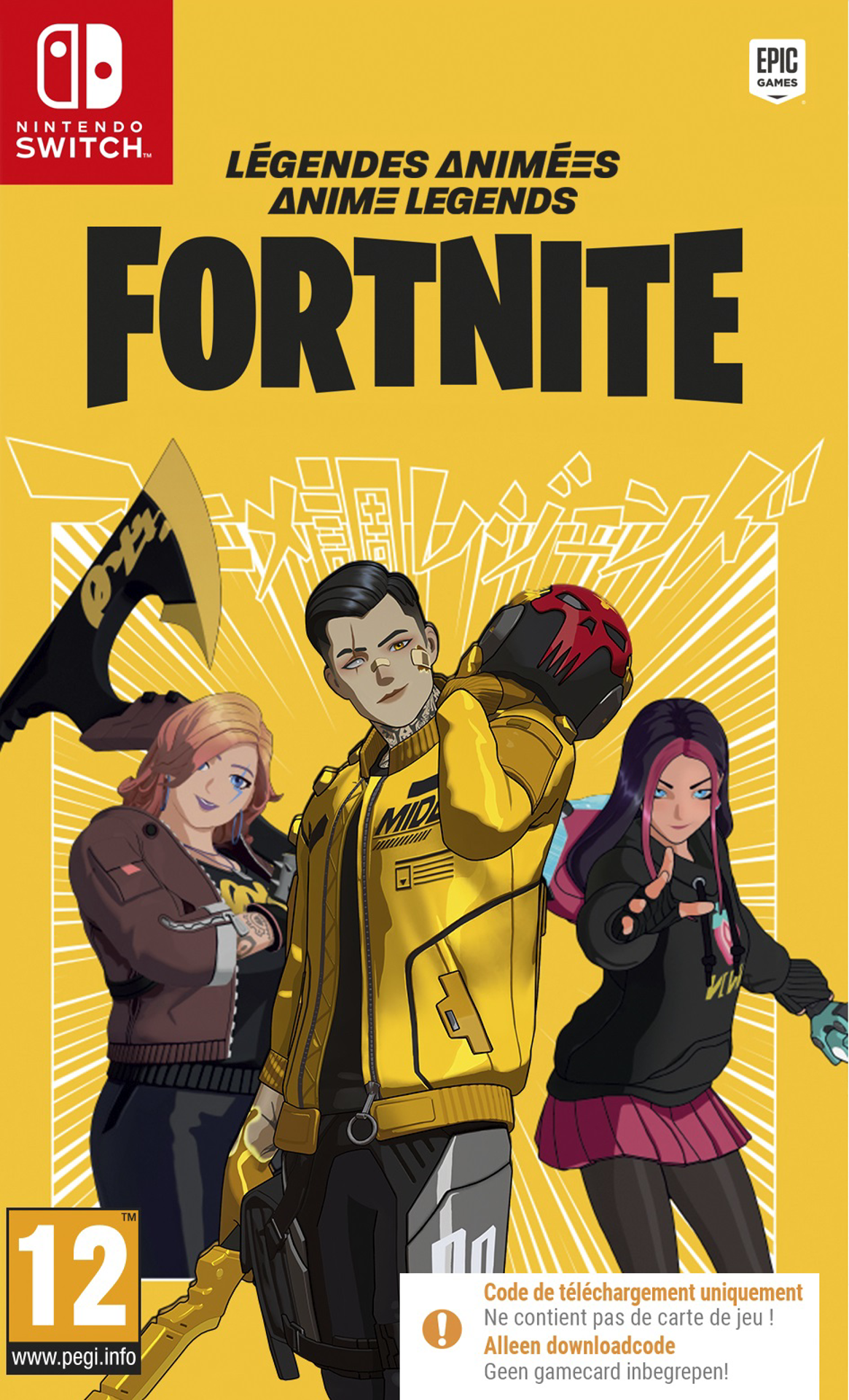 Fortnite - Légendes Animées (Code-in-a-box) - flash vidéo
