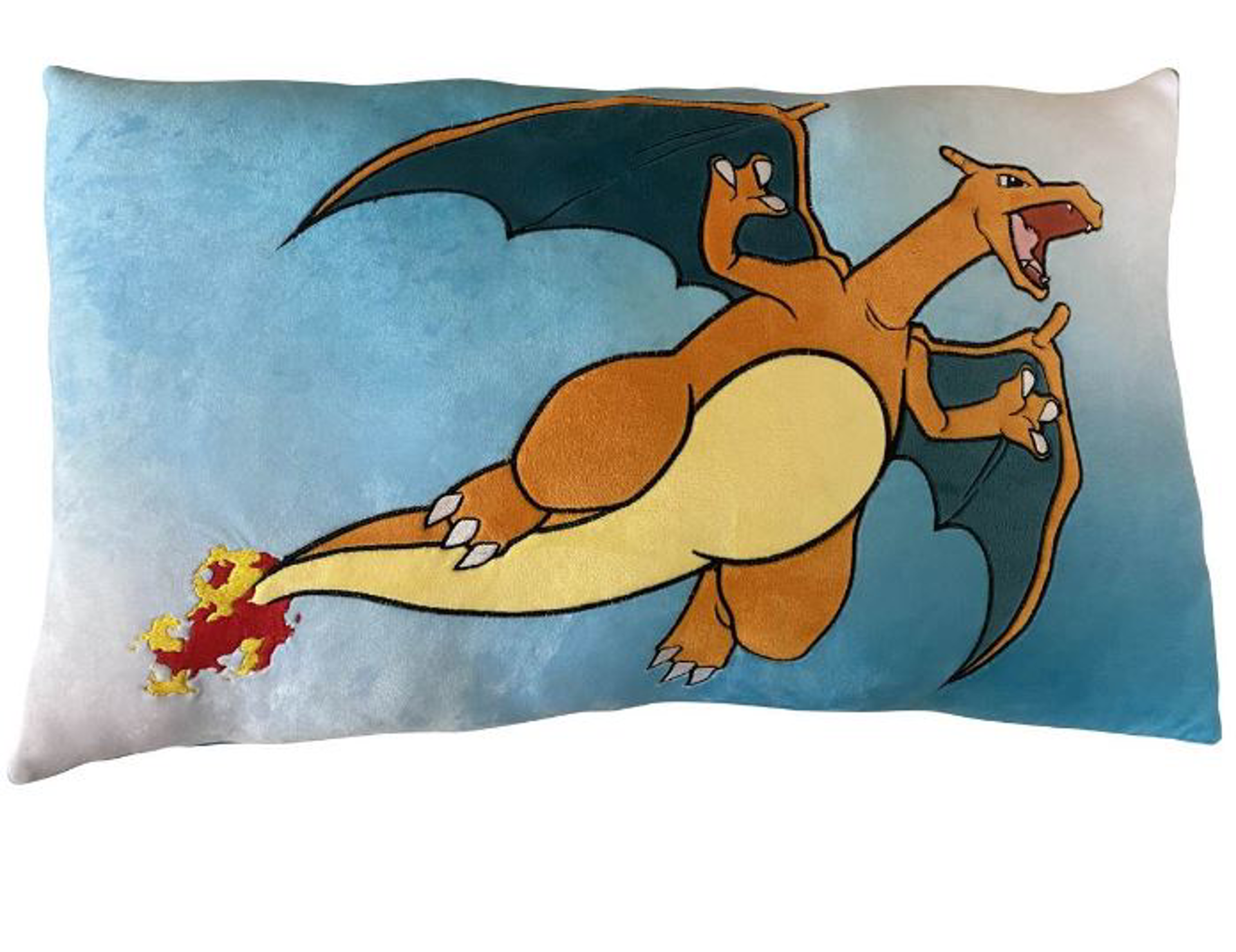 Pokémon - Coussin Dracaufeu 60cm - flash vidéo