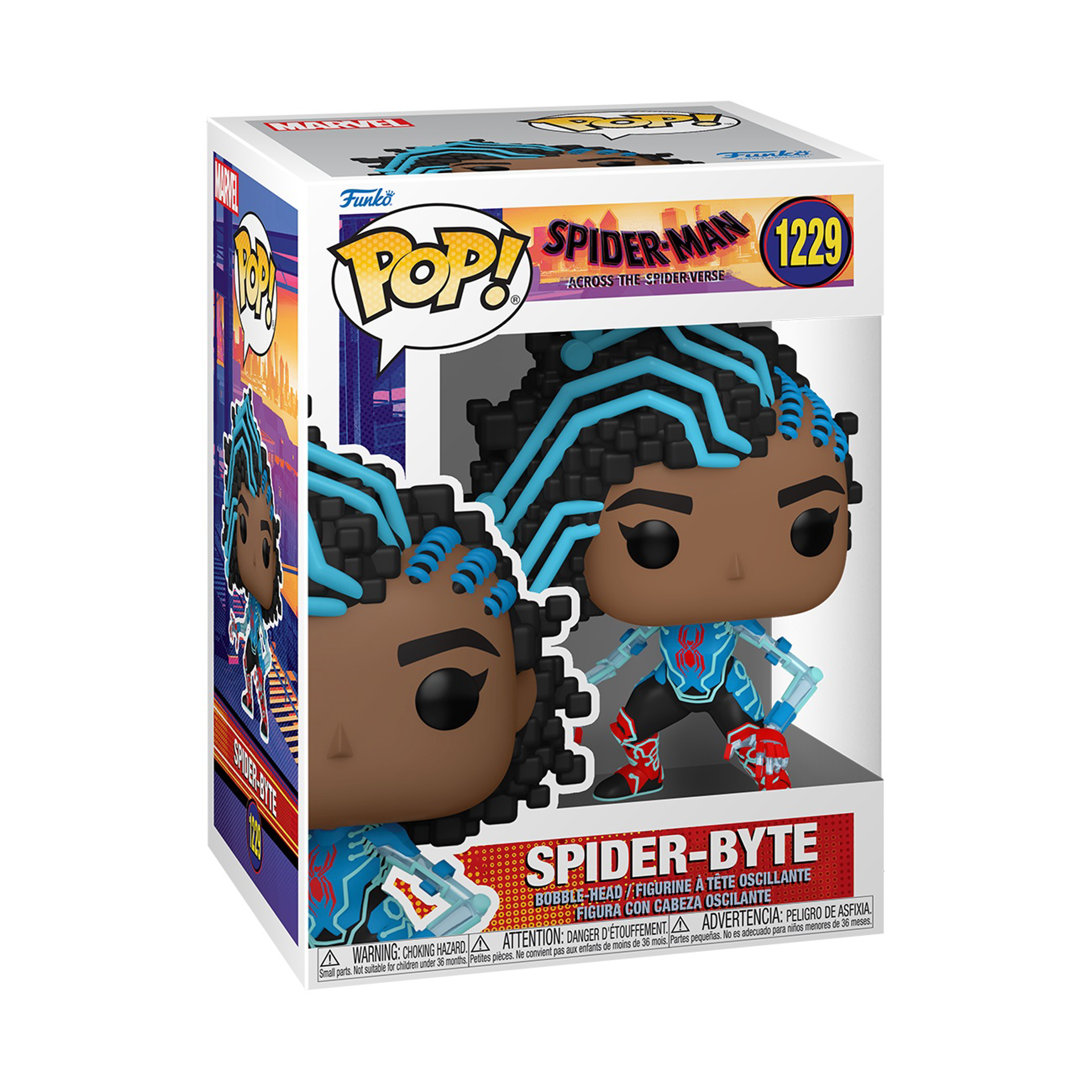Funko Pop! Animation: Spider-Man: Across the Spider-Verse - Spider-Byte - flash vidéo
