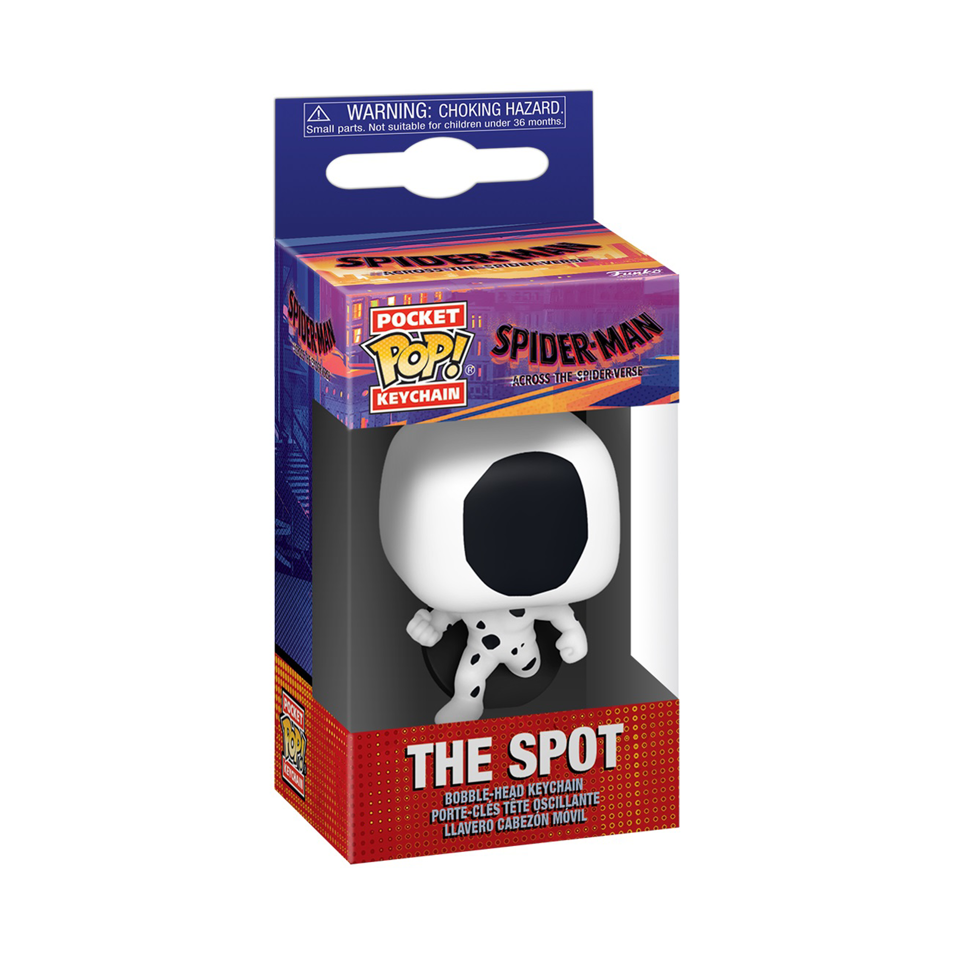 Funko Pocket Pop! Keychain: Spider-Man: Across the Spider-Verse - The Spot - flash vidéo