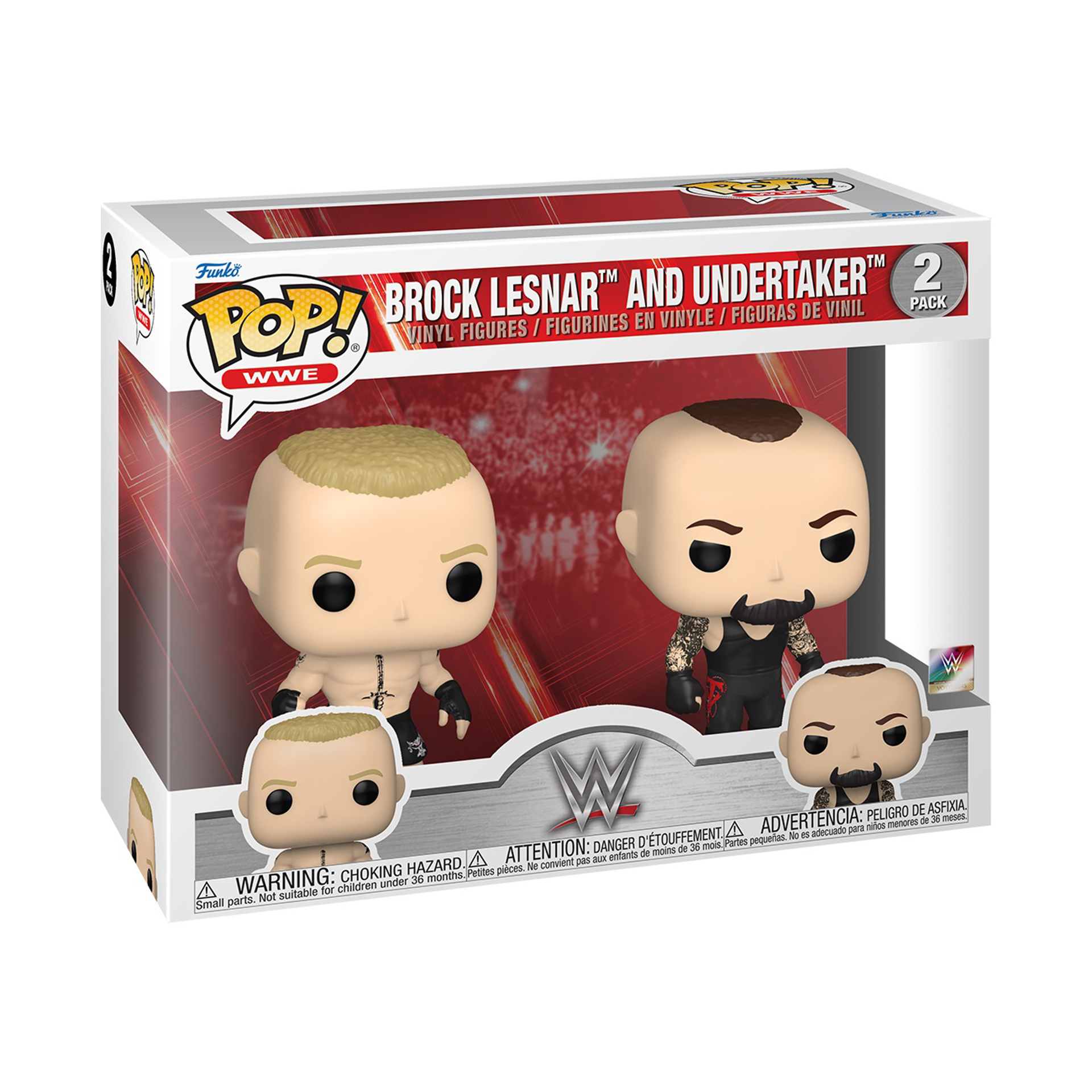 Funko Pop! 2-Pack: WWE - Brock Lesnar and The Undertaker - flash vidéo