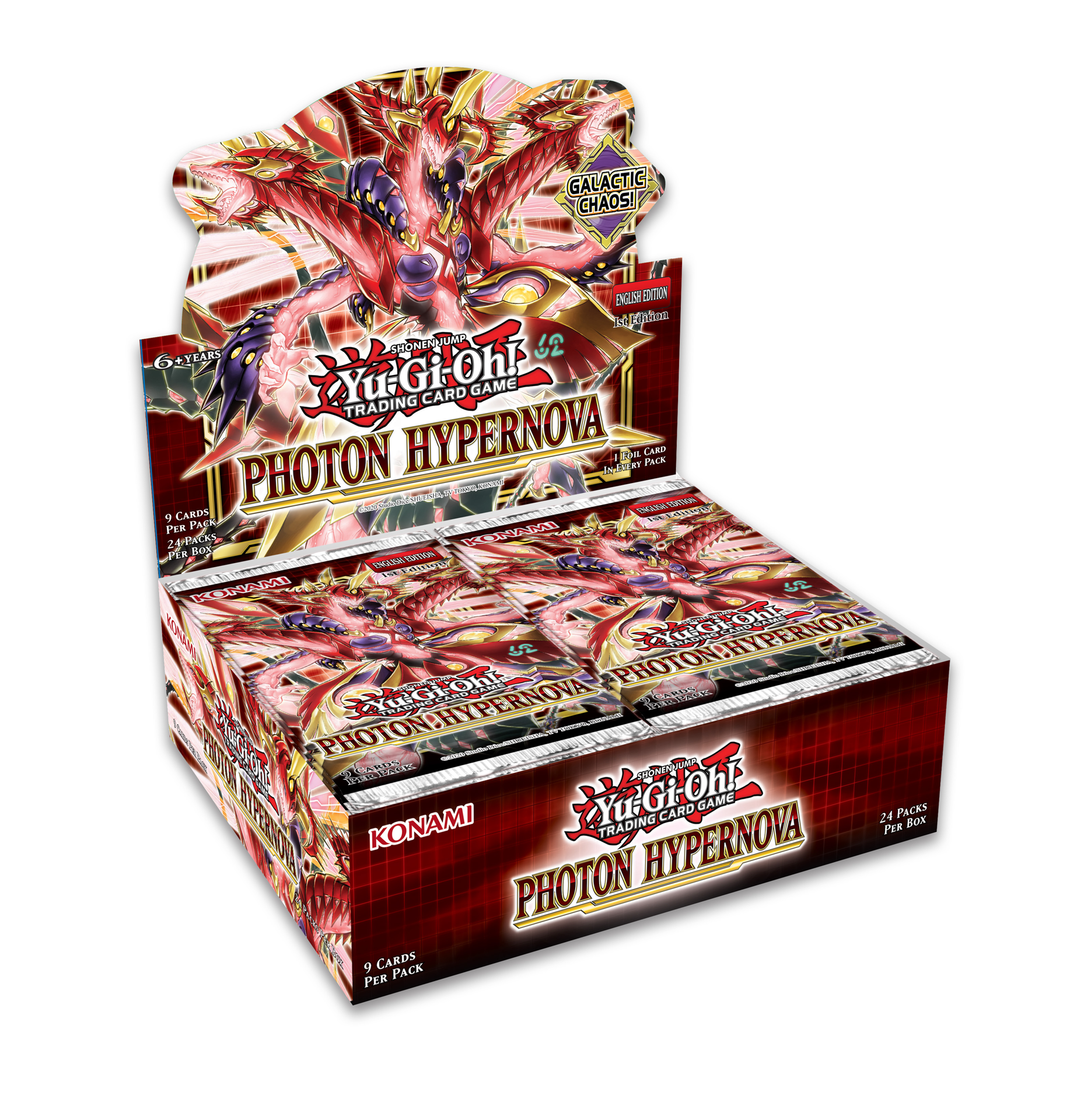 Yu-Gi-Oh! JCC - Display de Pack de Booster Photon Hypernova (24 Boosters) - flash vidéo