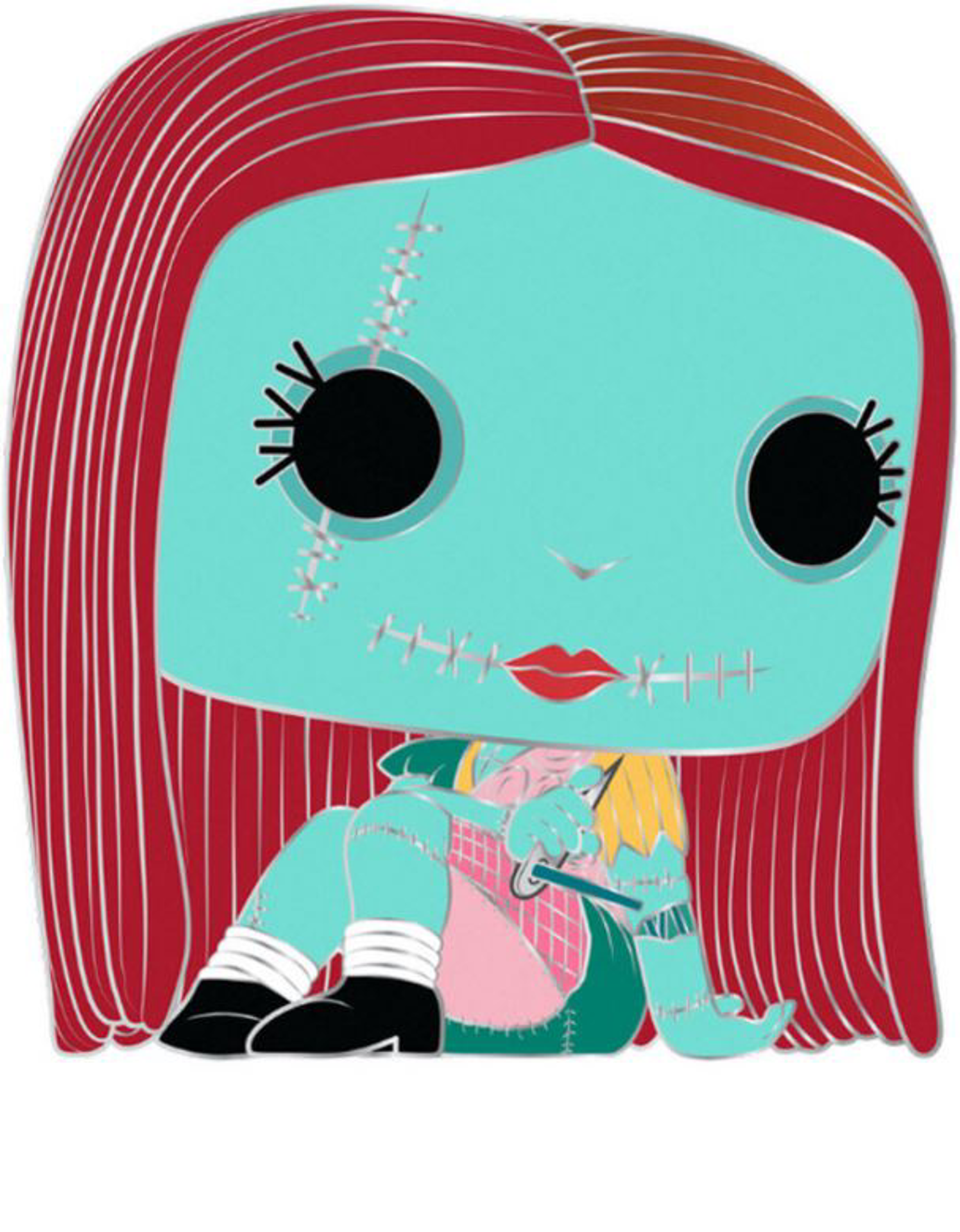 Loungefly: Funko Pop! Pins Disney: The Nightmare Before Christmas - Sally Large Enamel POP Pin - flash vidéo