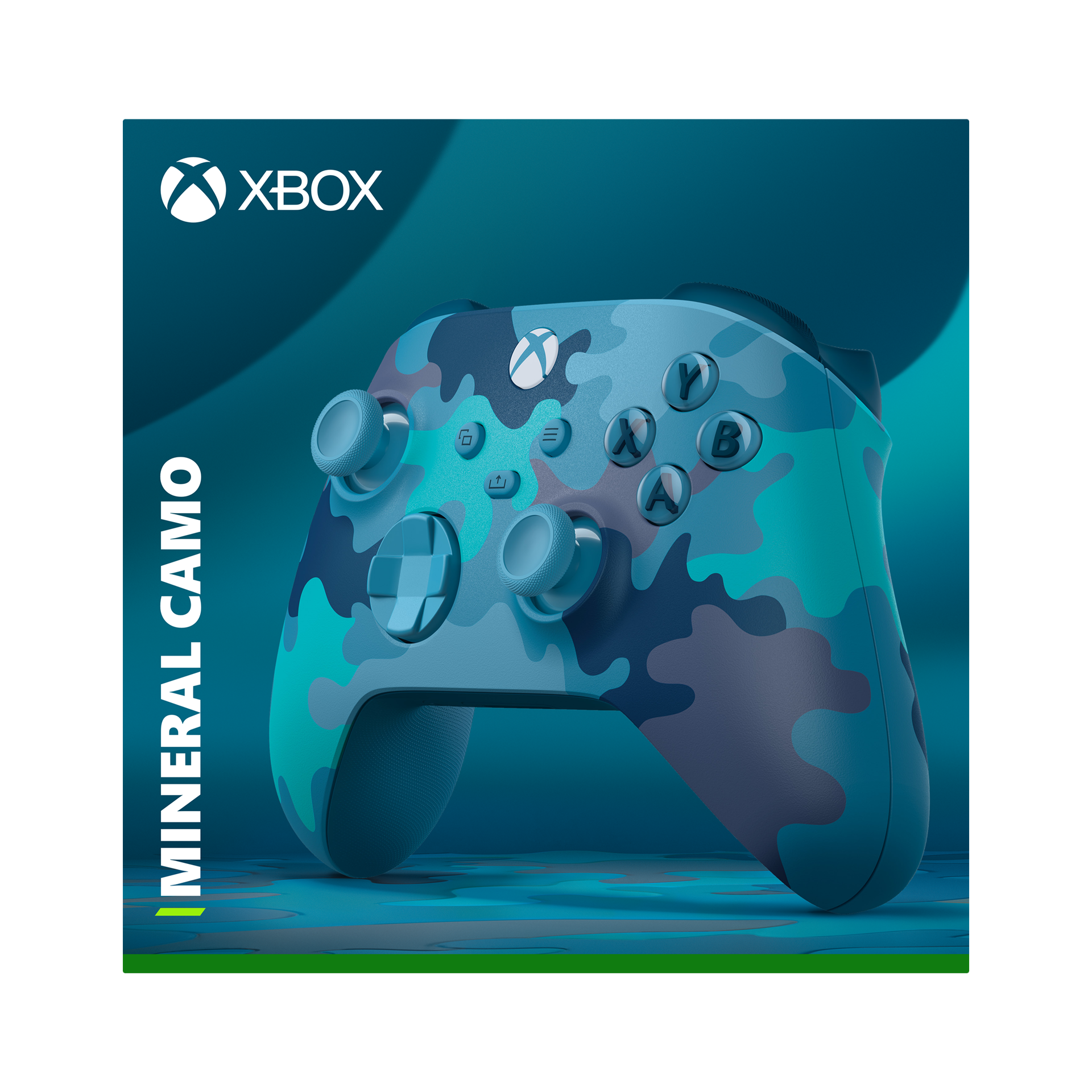 Manette sans fil Xbox Édition Spéciale Mineral Camo pour Xbox Series X|S, Xbox One, Windows 10 et Mobile - flash vidéo