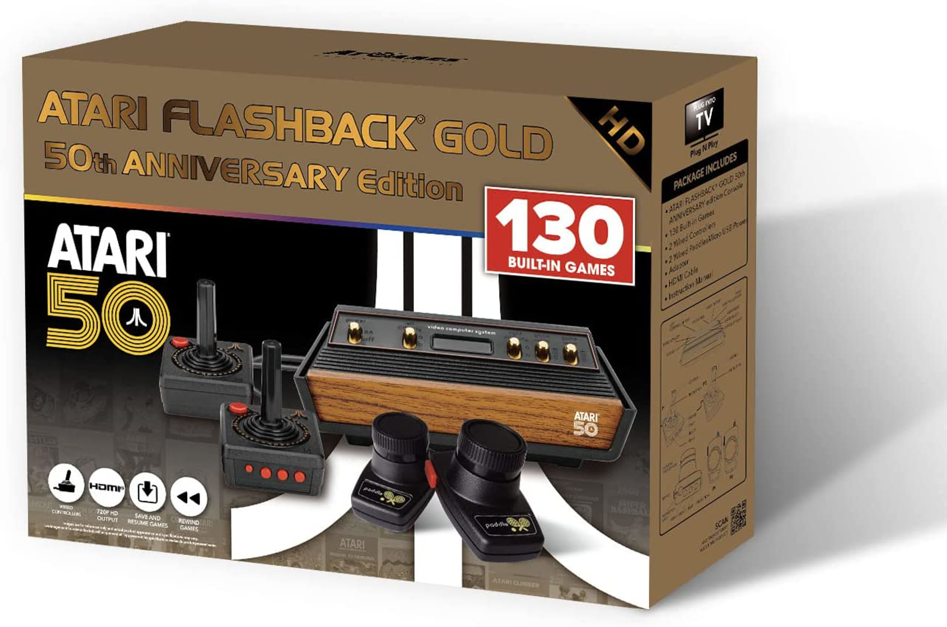Atari Flashback Gold - 50th Anniversary Edition - flash vidéo