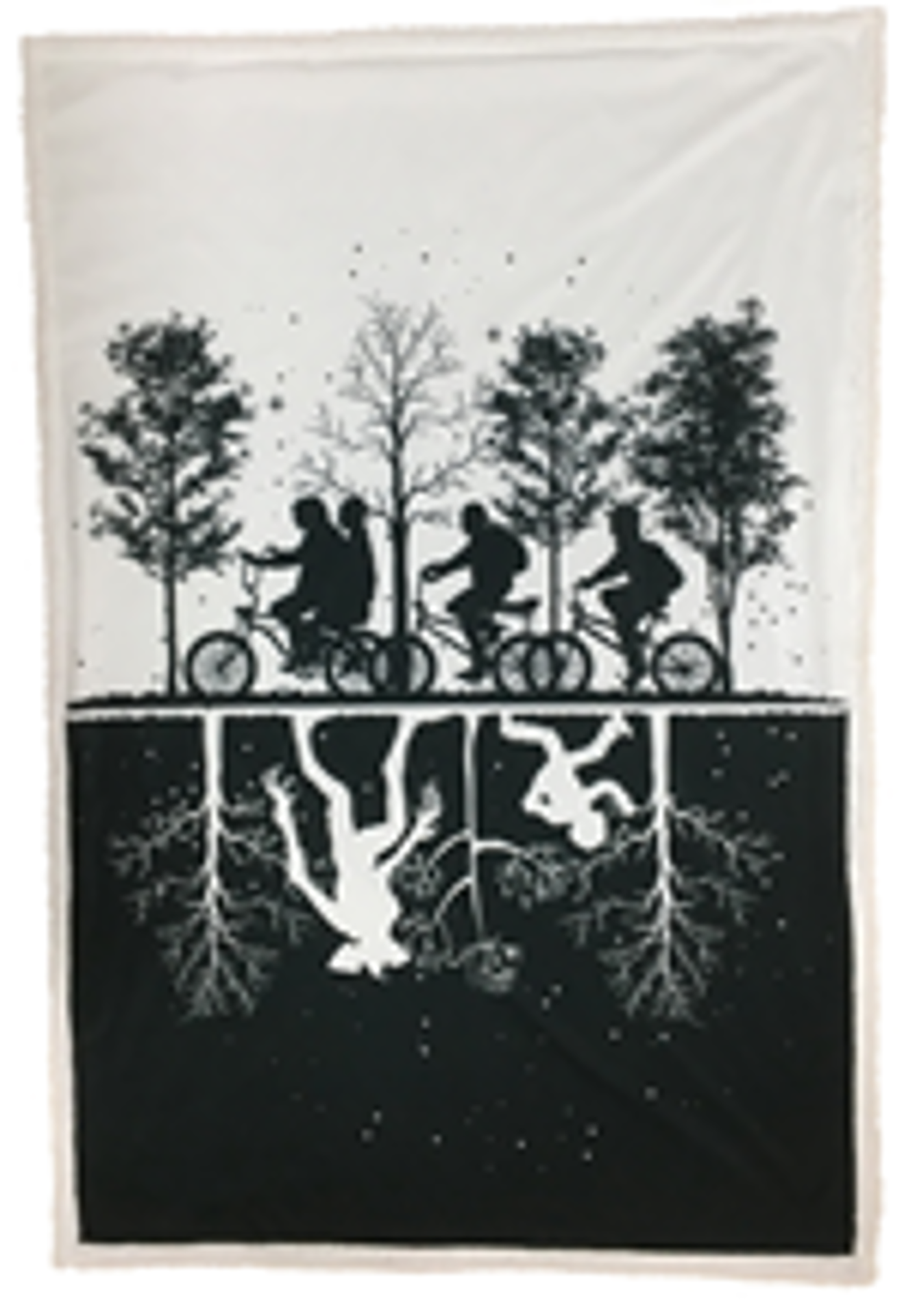 Stranger Things - Plaid Sherpa Upside Down - flash vidéo