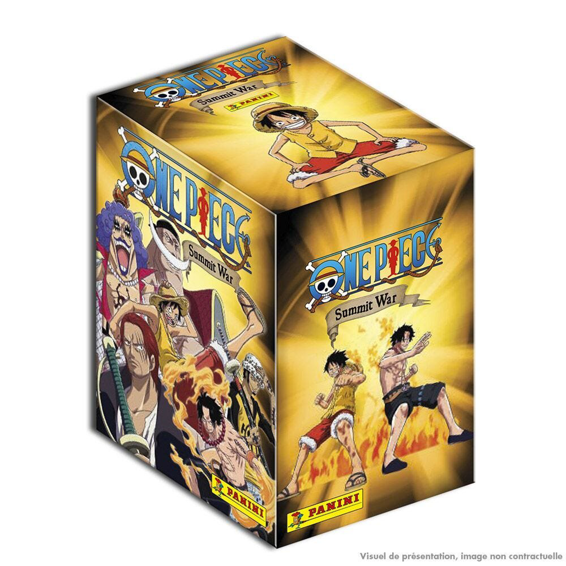 Panini - One Piece 2 Pochettes 5 Stickers en Boite de 36 - flash vidéo