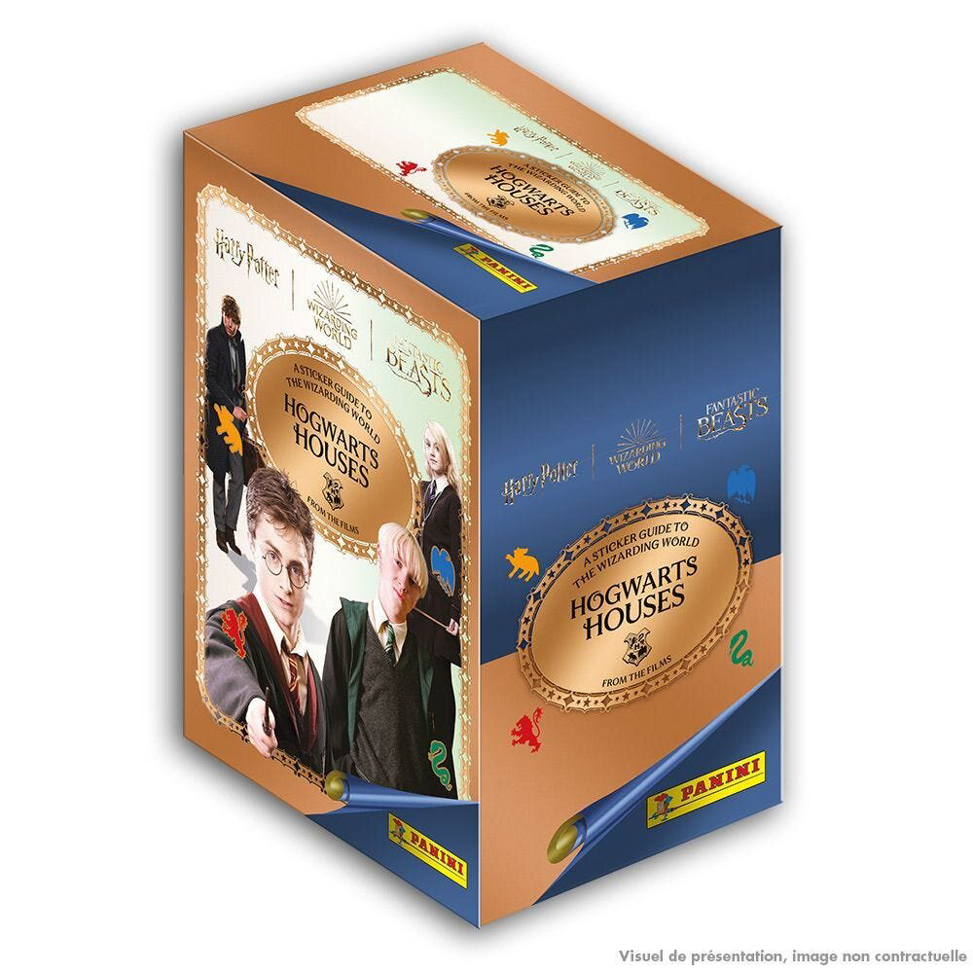 Panini - Harry Potter le Guide Pochettes 5 Stickers en Boite de 36 - flash vidéo