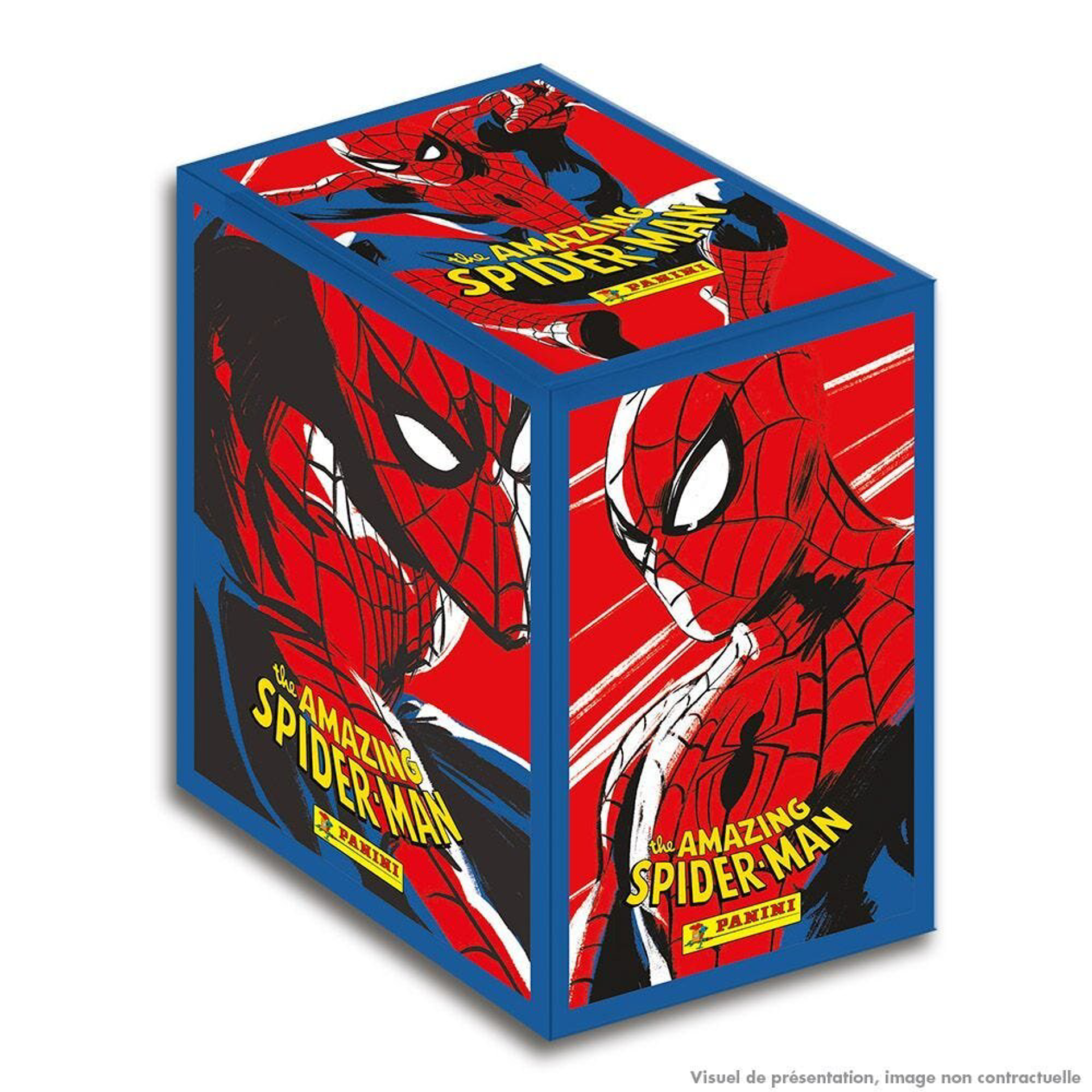 Panini - Spider-man 60ème Anniversaire Pochettes 5 Stickers en Boite de 36 - flash vidéo