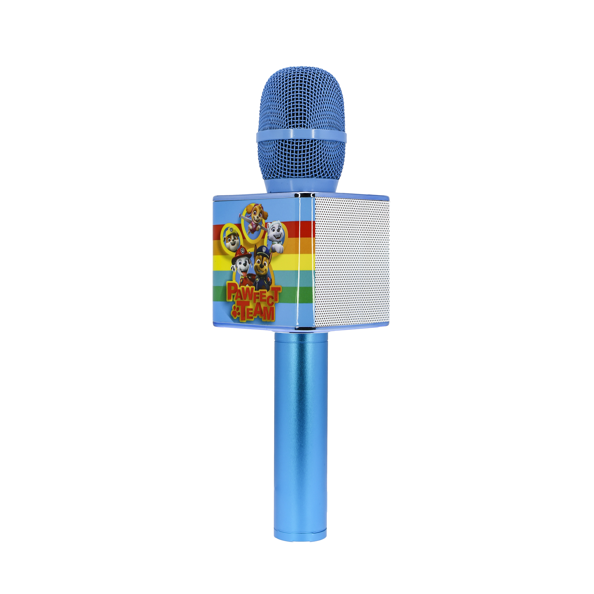 PAW Patrol : La Pat' Patrouille - Microphone Karaoké avec Haut-Parleur - Bleu - flash vidéo
