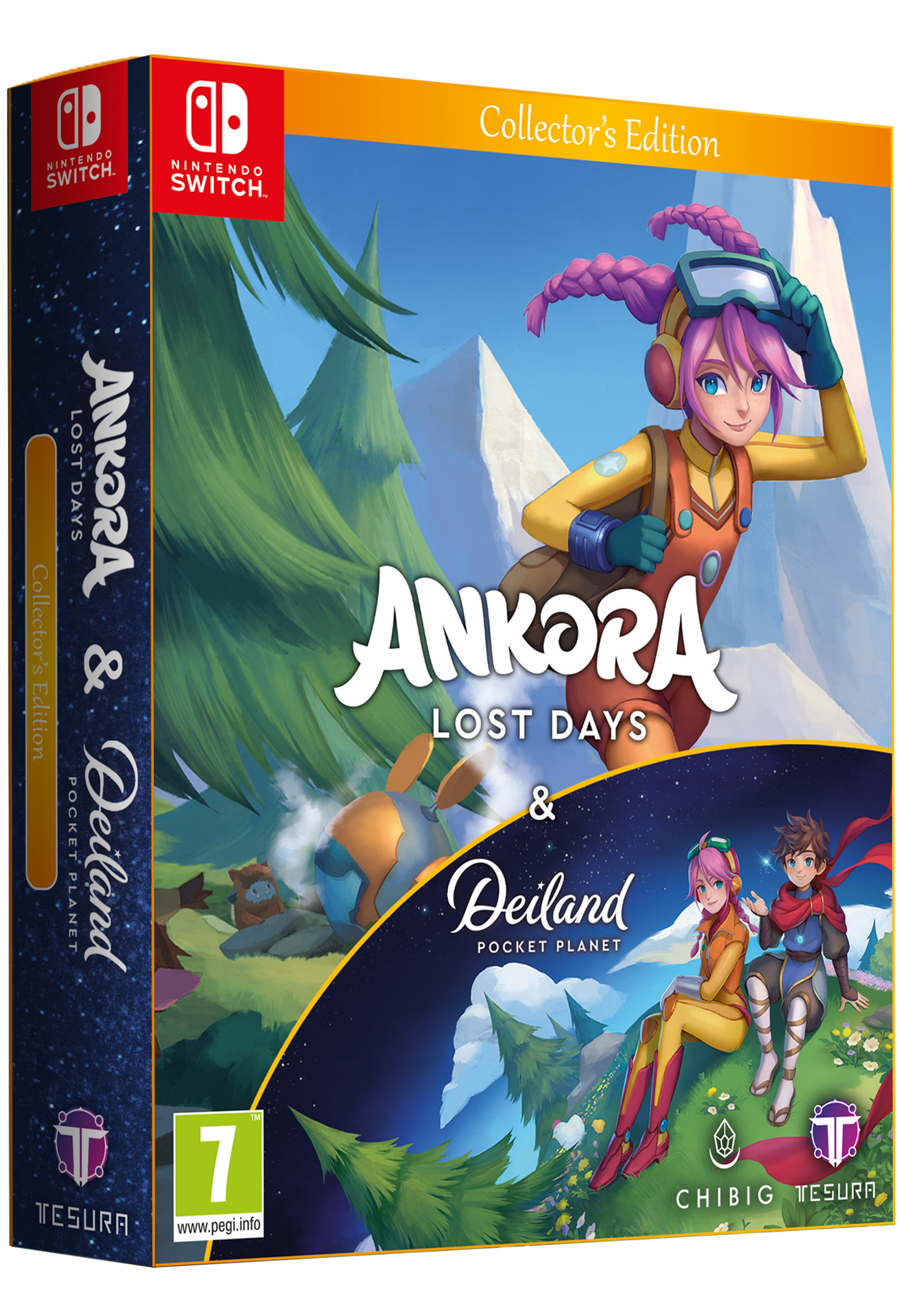 Ankora: Lost Days & Deiland: Pocket Planet - Collector's Edition - flash vidéo