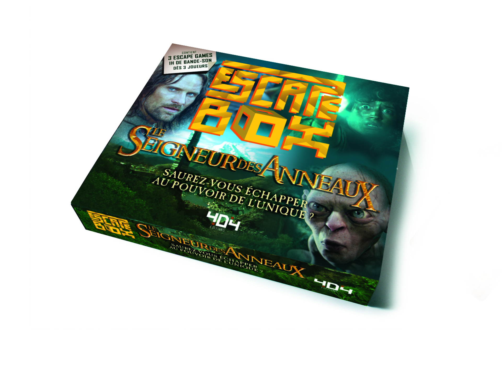 Escape Box : Le Seigneur des Anneaux - flash vidéo