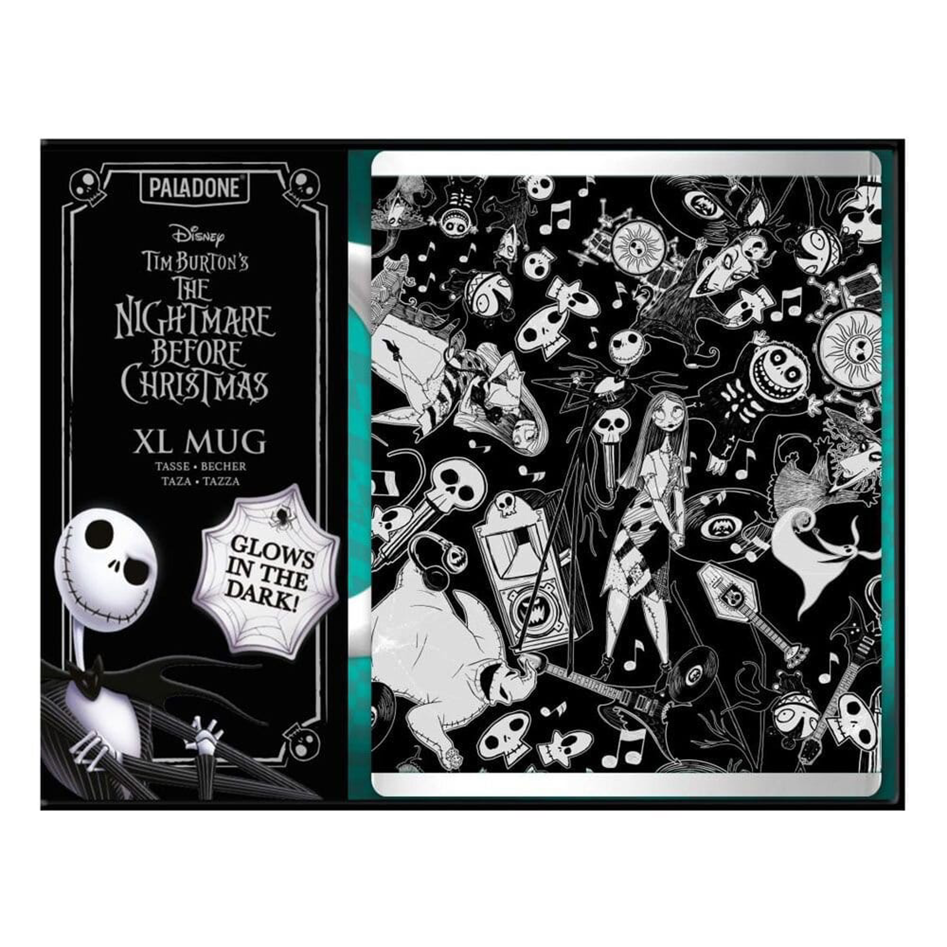 L'Étrange Noël de monsieur Jack - Mug XL Glow in the Dark - flash vidéo