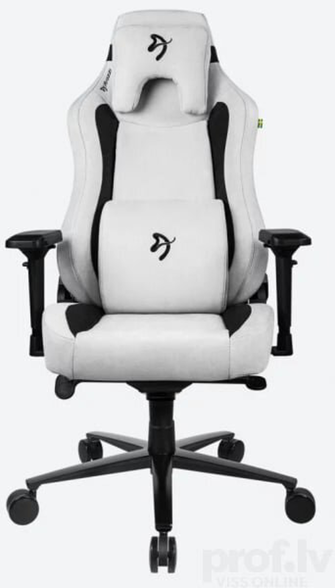 Arozzi Vernazza - Chaise Gaming SuperSoft - Gris Clair - flash vidéo