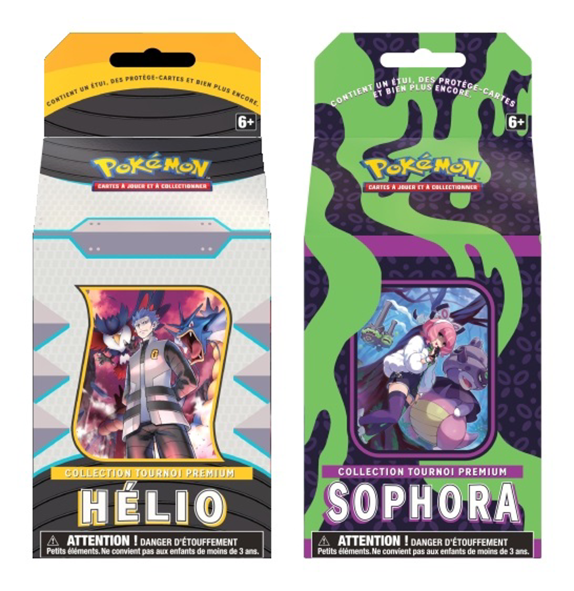 Pokémon JCC - Collections Tournoi Premium Hélio et Sophora (1x boîte aléatoire)
