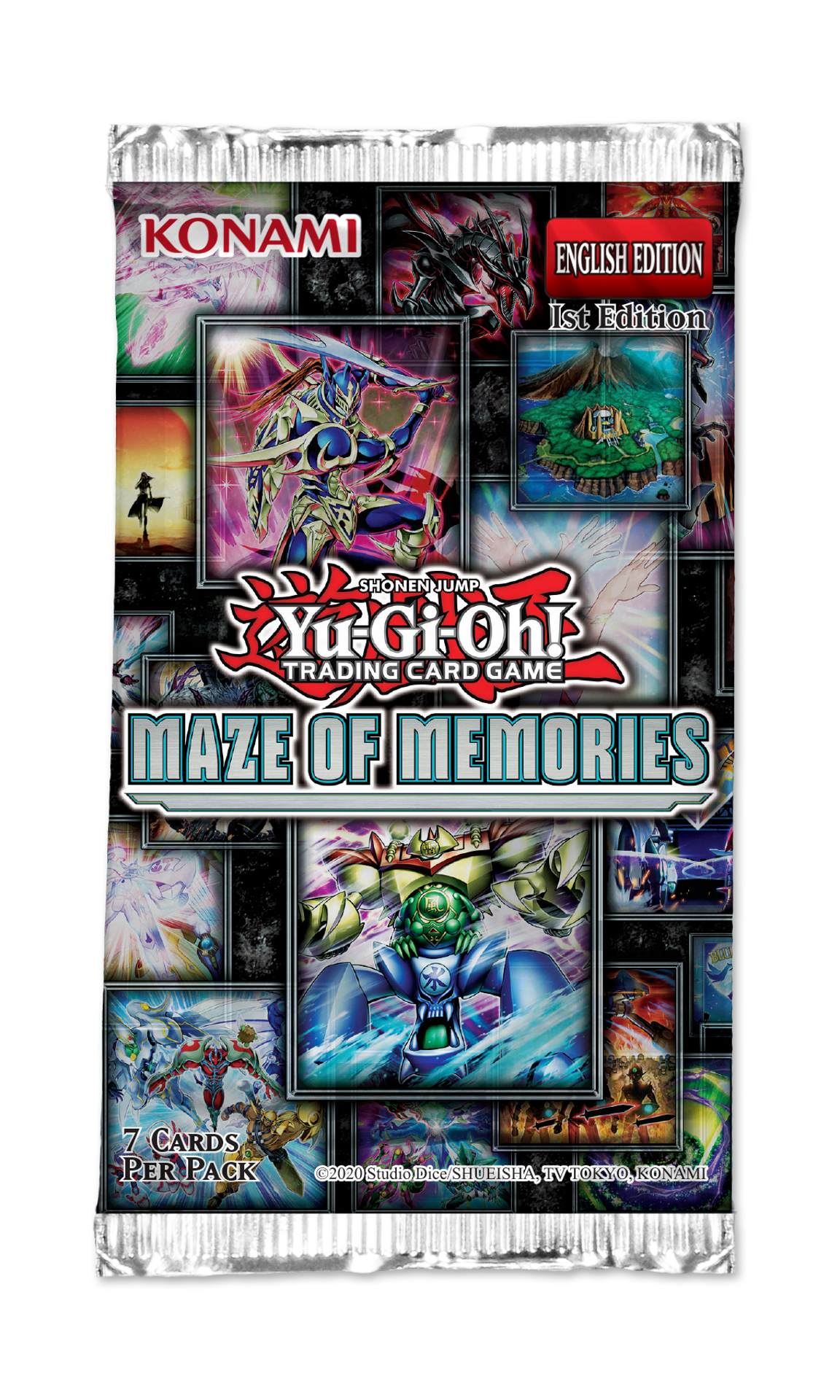 Yu-Gi-Oh! JCC - Pack de Booster Le Labyrinthe des Souvenirs (Blister cartonné) - flash vidéo