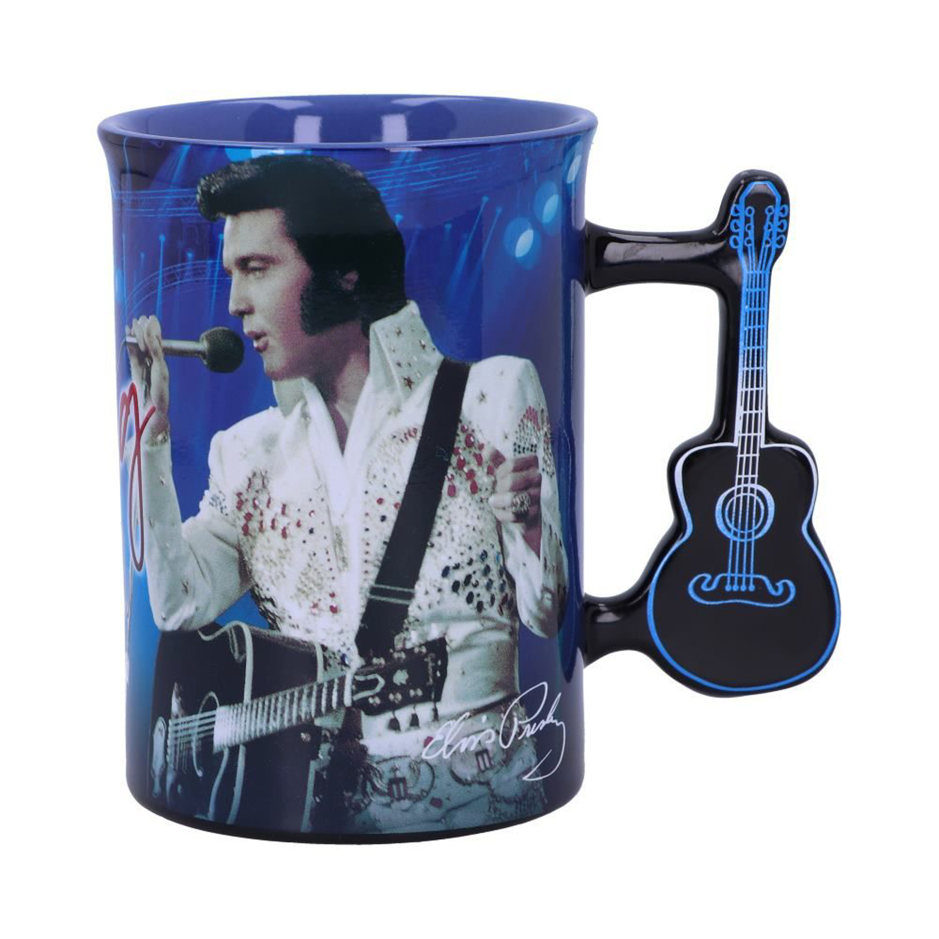 Mug - Elvis The King of Rock and Roll 455ml - flash vidéo