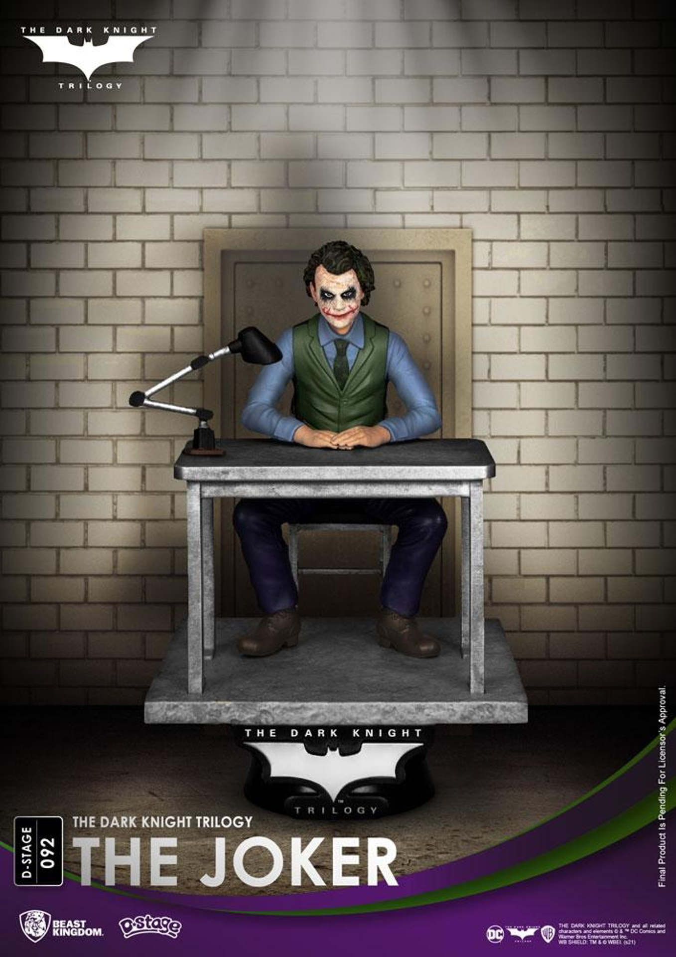 DC Comics - Diorama-092 - The Dark Knight Trilogy - The Joker - flash vidéo