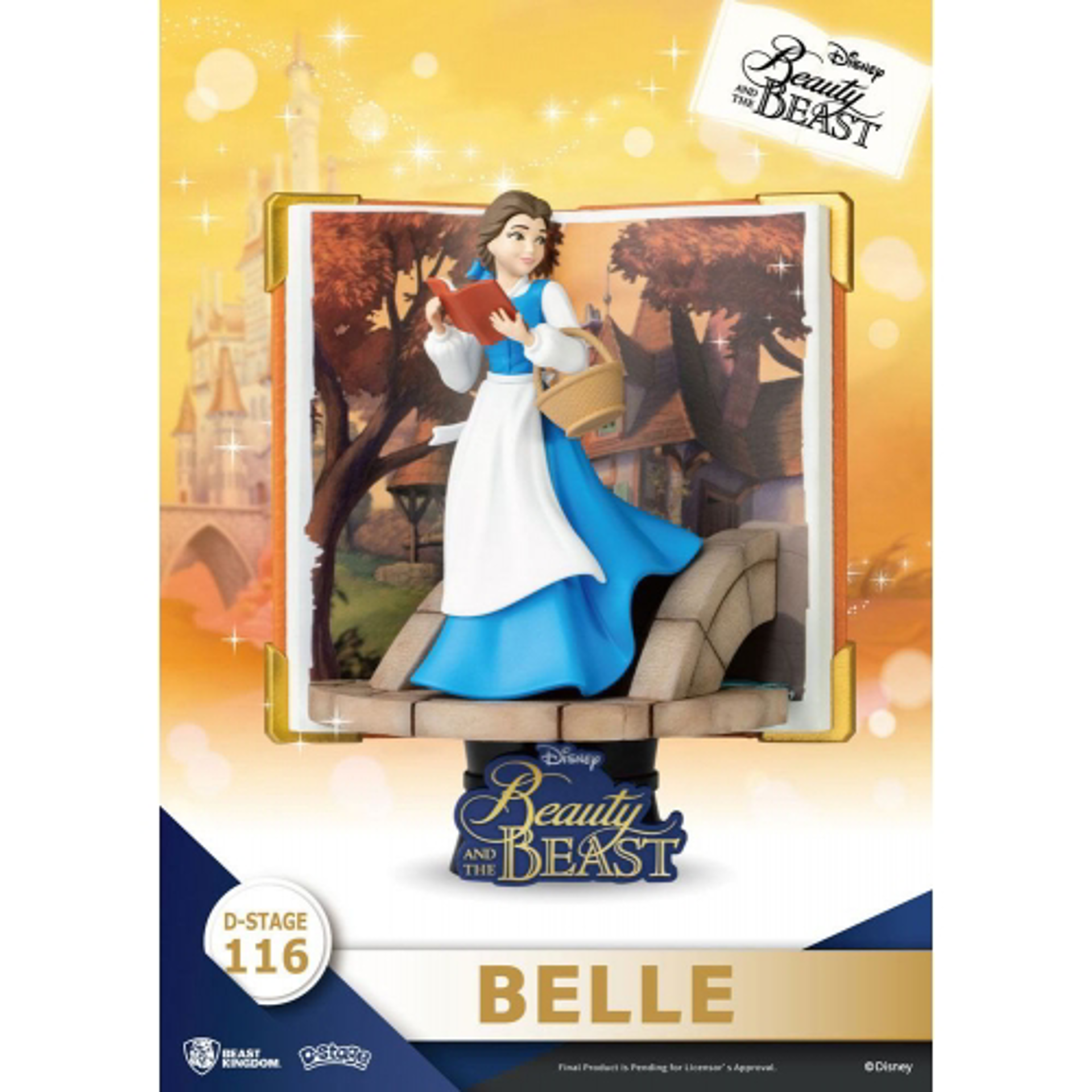 Disney - Diorama-116 - Livre Histoire - Belle - flash vidéo